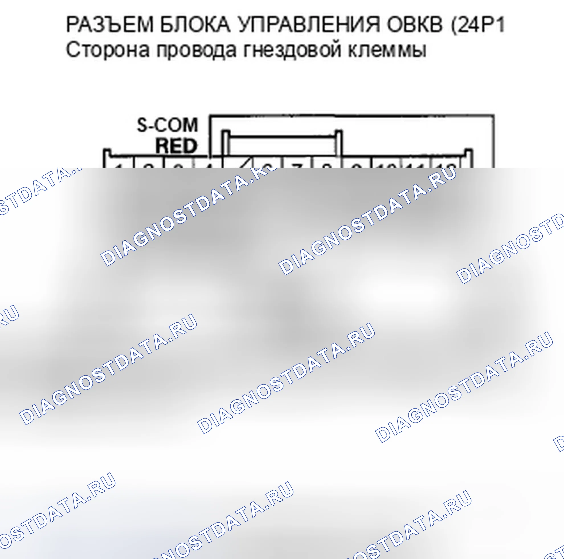 Рис. 117: Индикатор расшифровка кода ошибки B1215 или расшифровка кода ошибки 8: обрыв или короткое замыкание в цепи двигателя управления рециркуляцией. Honda Pilot II