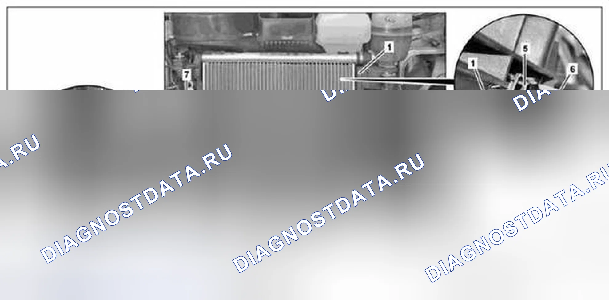 Рис. 66: Демонтаж / монтаж электровентилятора - AR20.40-P-5000MCU. Kia Soul I