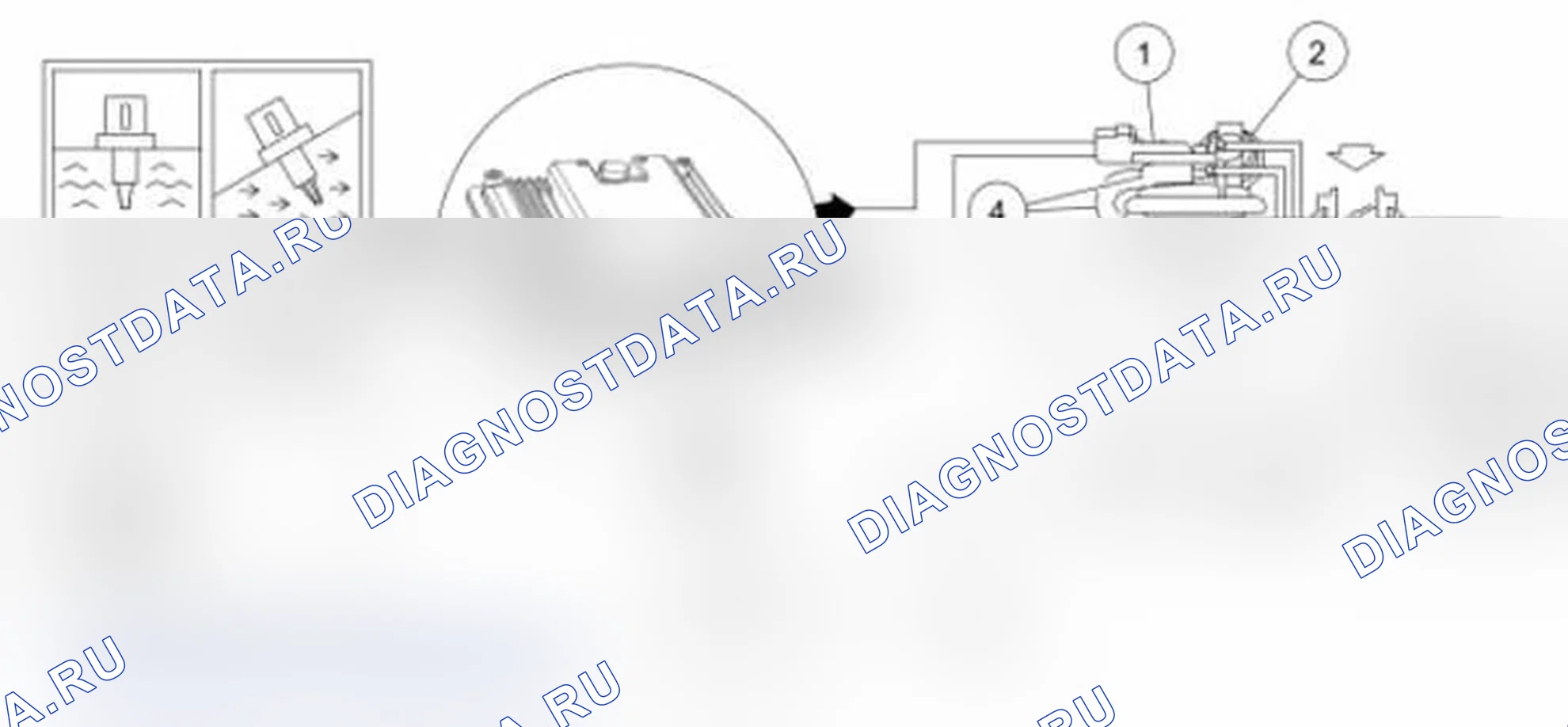 Рис. 115: МОНИТОР СИСТЕМЫ РЕЦИРКУЛЯЦИИ ОТРАБОТАВШИХ ГАЗОВ (рециркуляция отработавших газов) - МОДУЛЬ СИСТЕМЫ рециркуляция отработавших газов (ESM). Ford Escape III