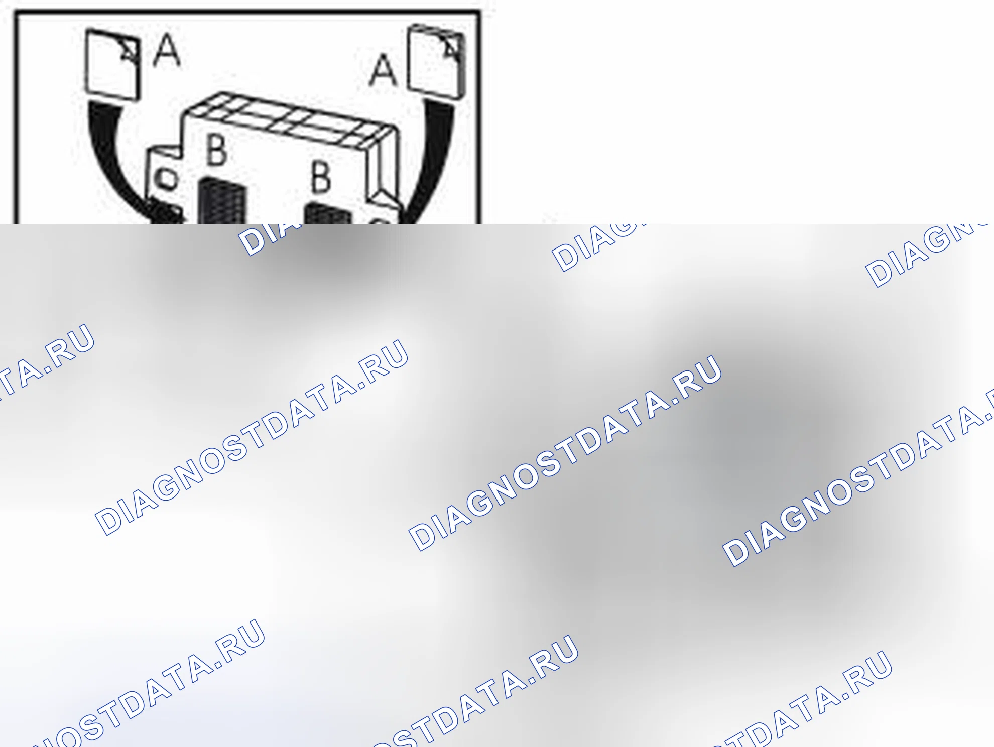 Рис. 74: Установка кабельного жгута и модуля управления. Volvo S60 I рестайлинг