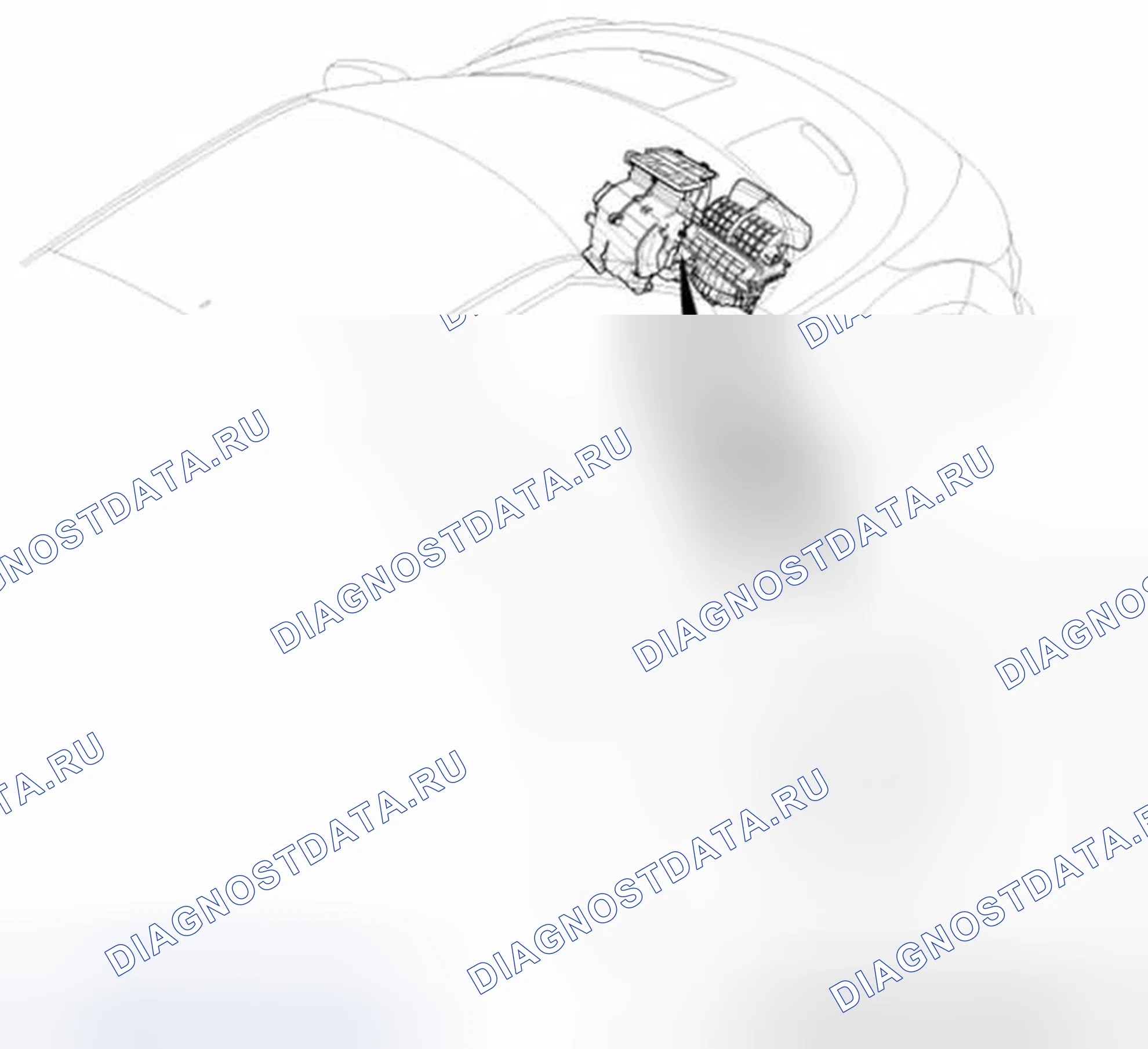Рис. 22: Расположение компонентов. Hyundai Veloster I