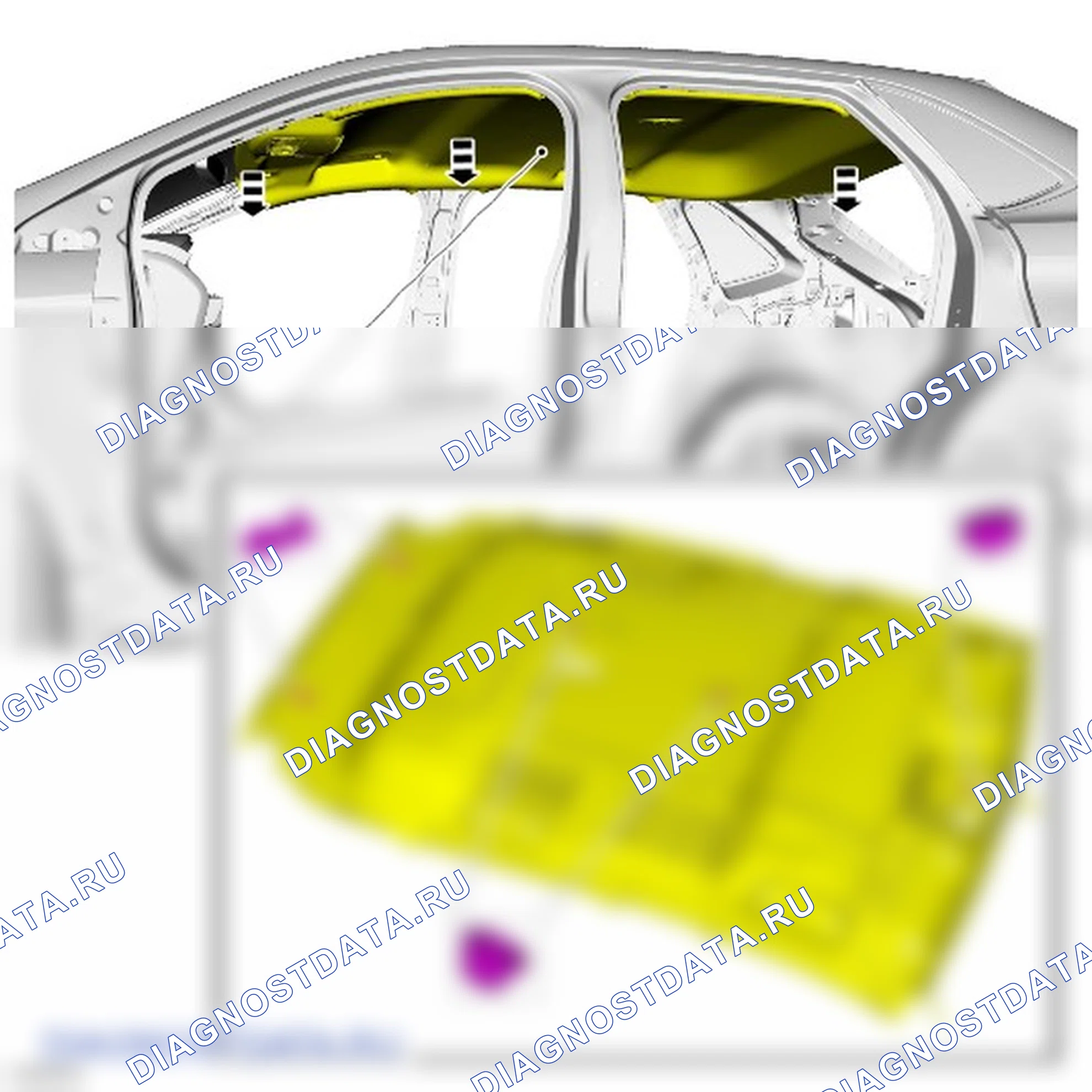 Как снять и установить верхнюю облицовку. Ford Edge II