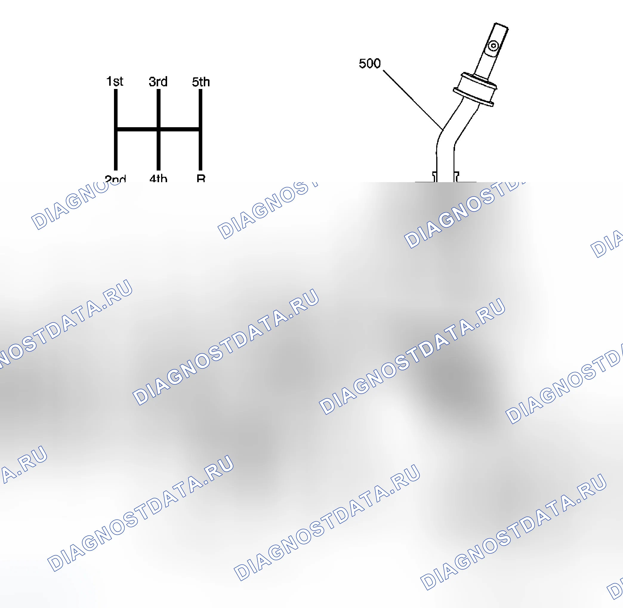 Рис. 10: Переключение передач. Hummer H3 I