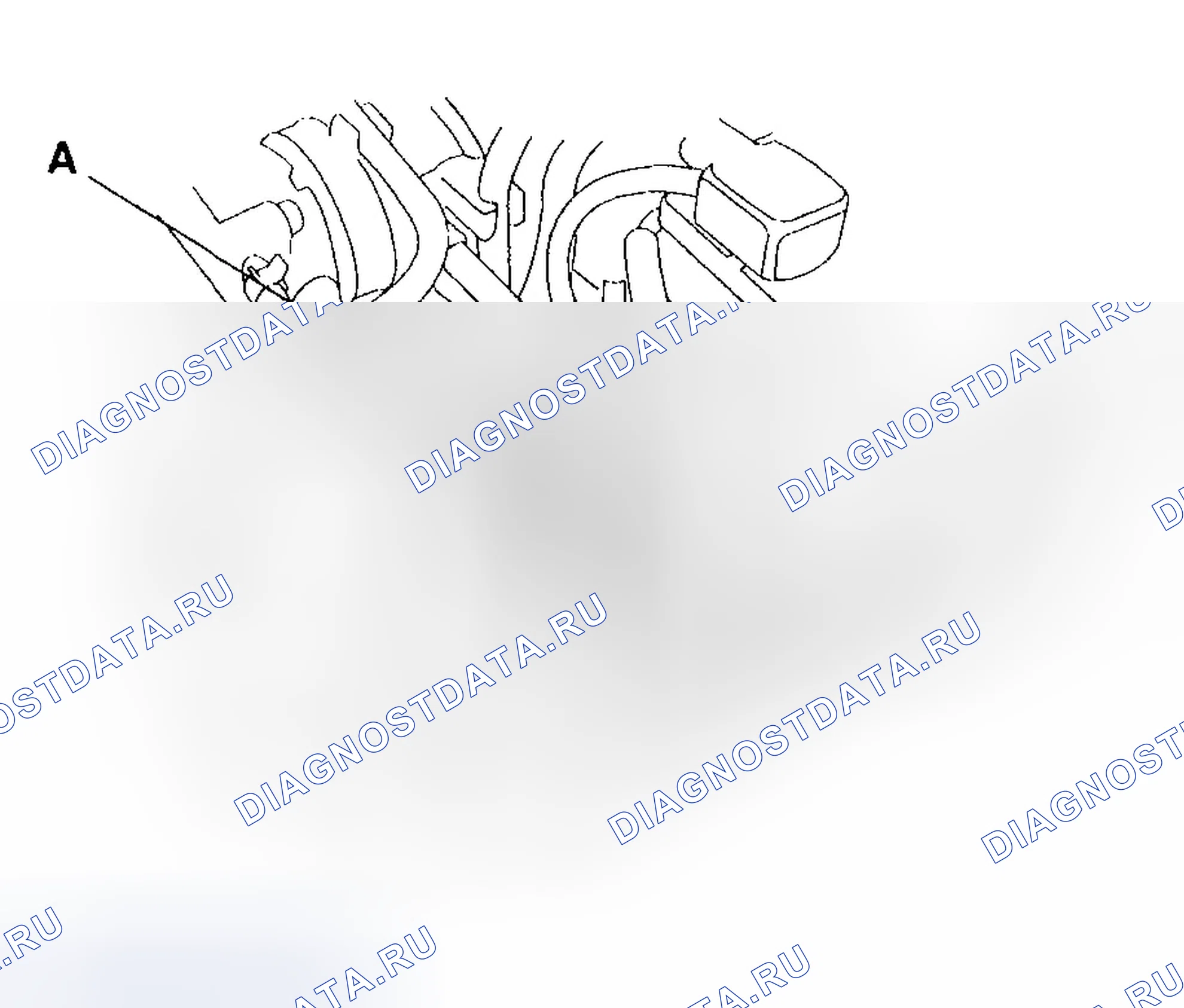 Рис. 493: Проверка уровня ATF. Honda Odyssey II
