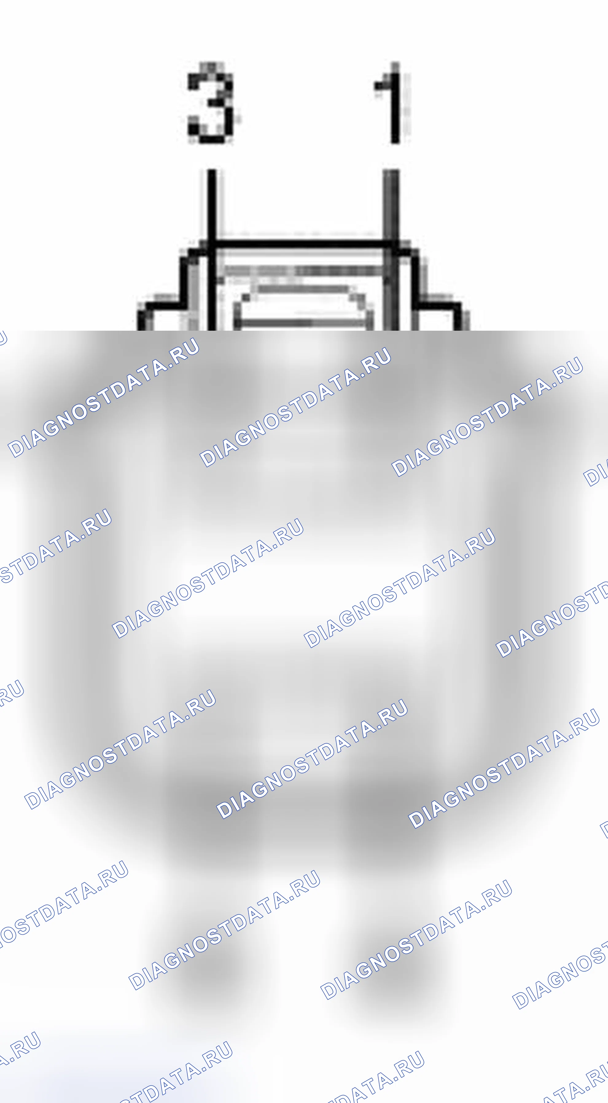 Рис. 1: ЛЕВАЯ фара C1021, ПРАВАЯ Фара хтагx1 C1041. Hyundai ix25 II