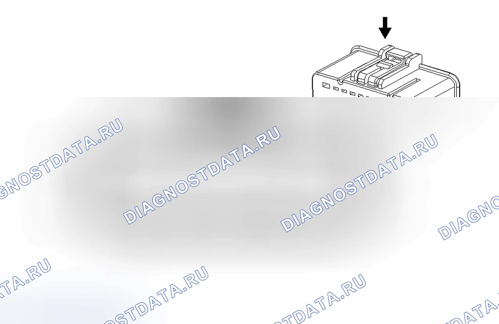 Рис. 27: X404 Привязные ремни к подвесным ремням (UE1). Chevrolet HHR I