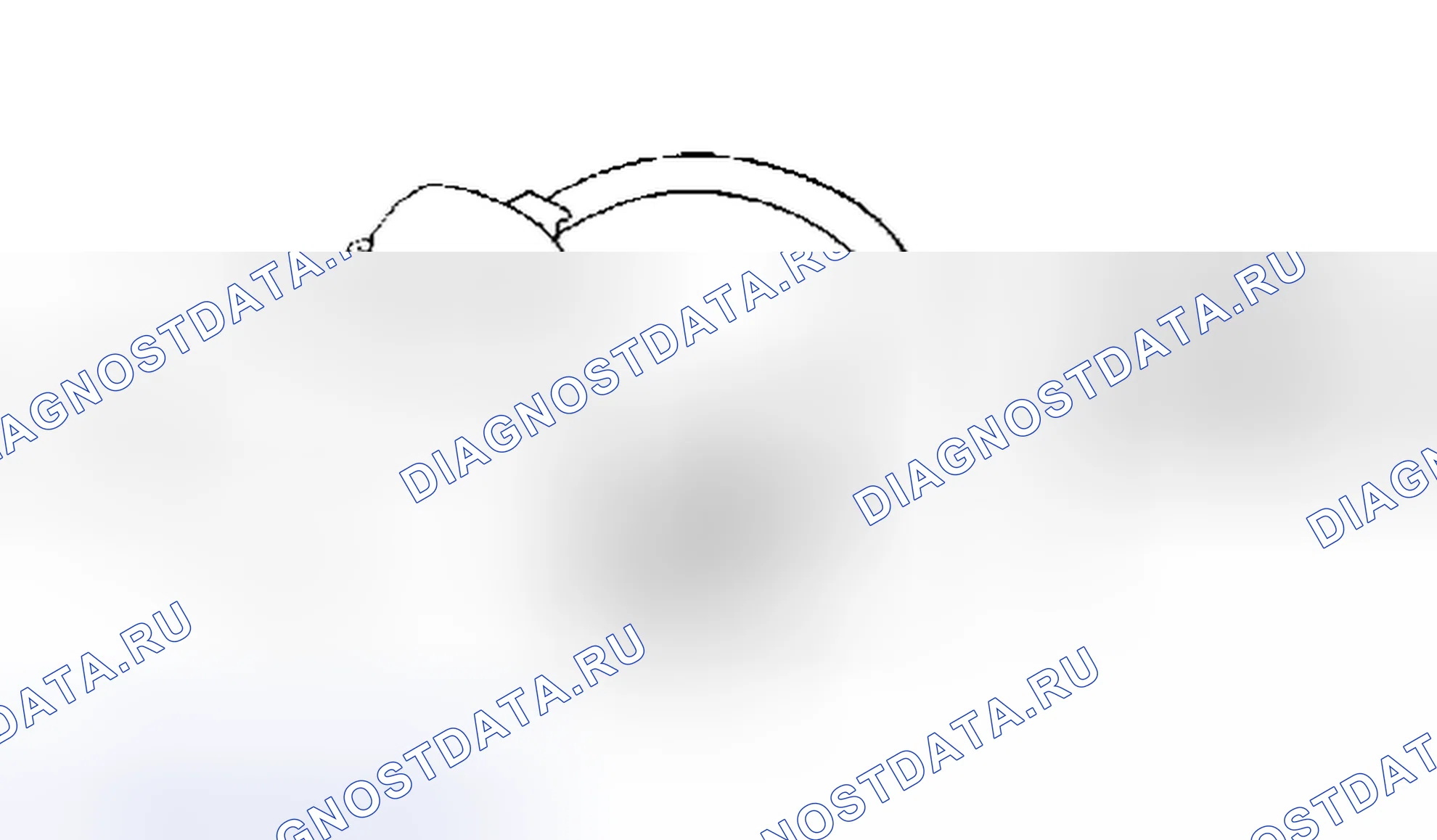 Рис. 9: Разъем выключателя воздуходувки. Hyundai Excel I