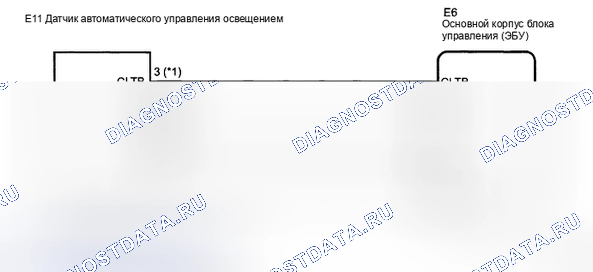 Рис. 1: электросхема. Toyota Camry XV40