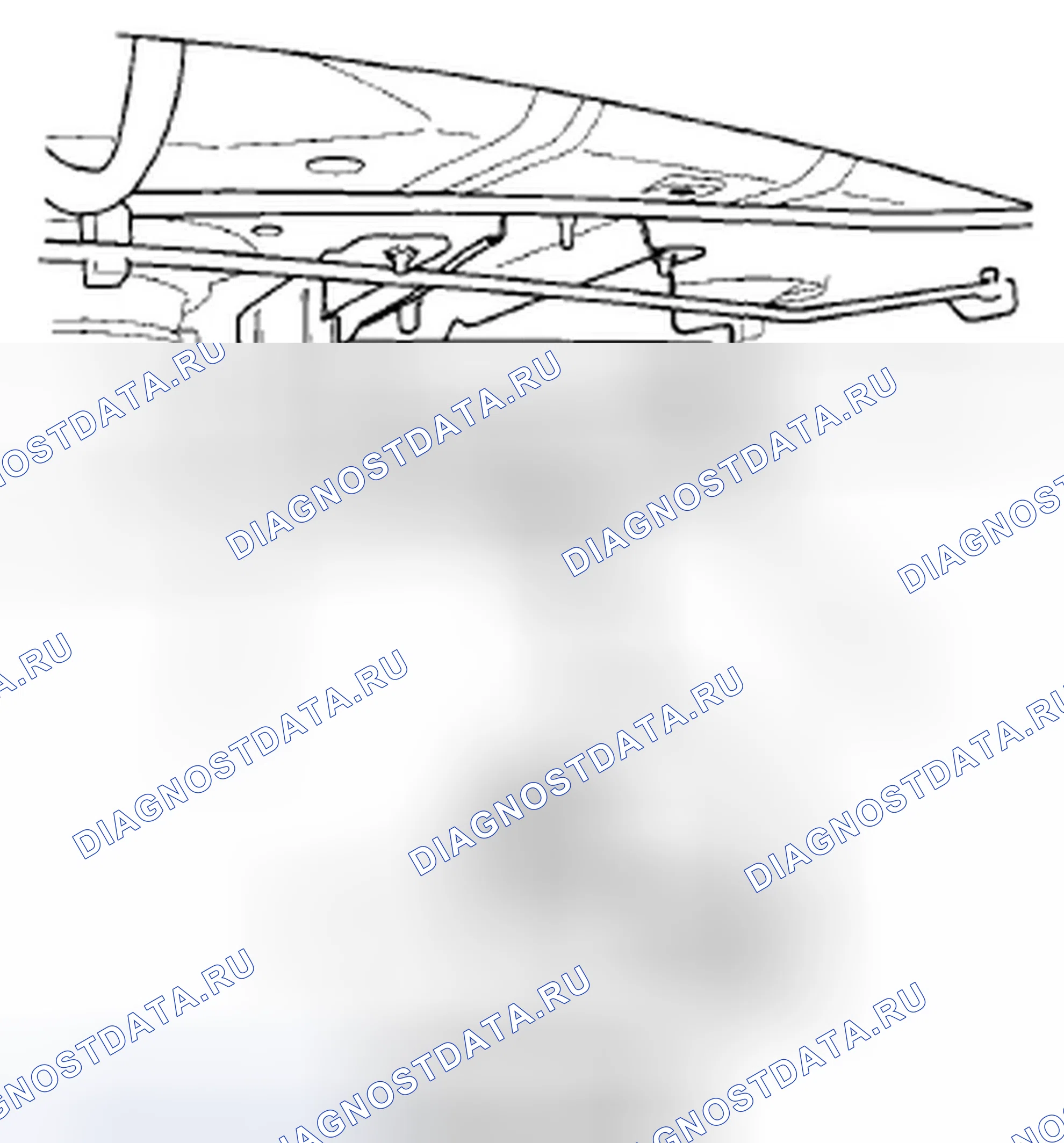 Рис. 414: Принудительный запуск навигационного блока. Honda Accord VIII