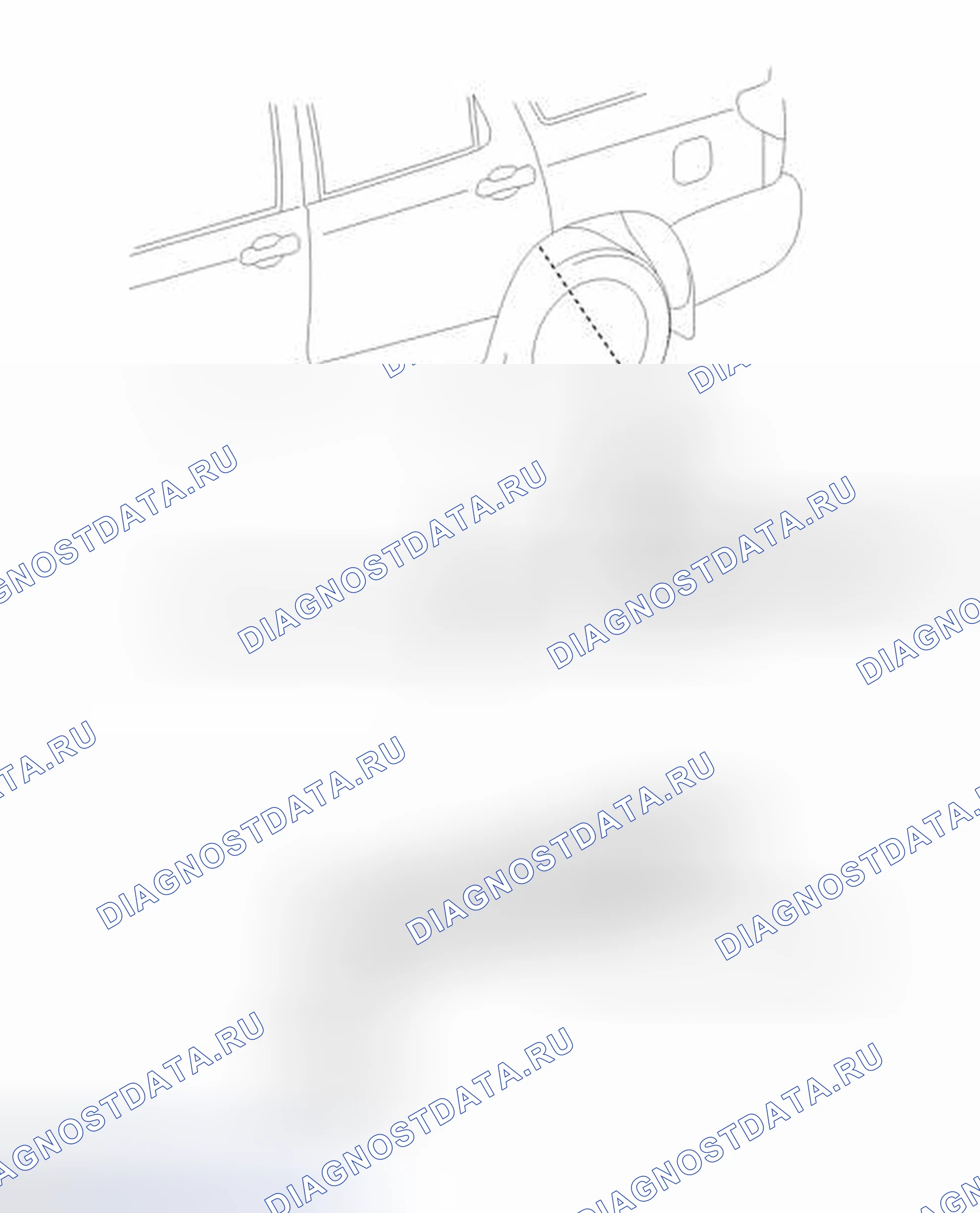 Рис. 78: ИЛЛЮСТРАЦИЯ. Toyota Sequoia II рестайлинг