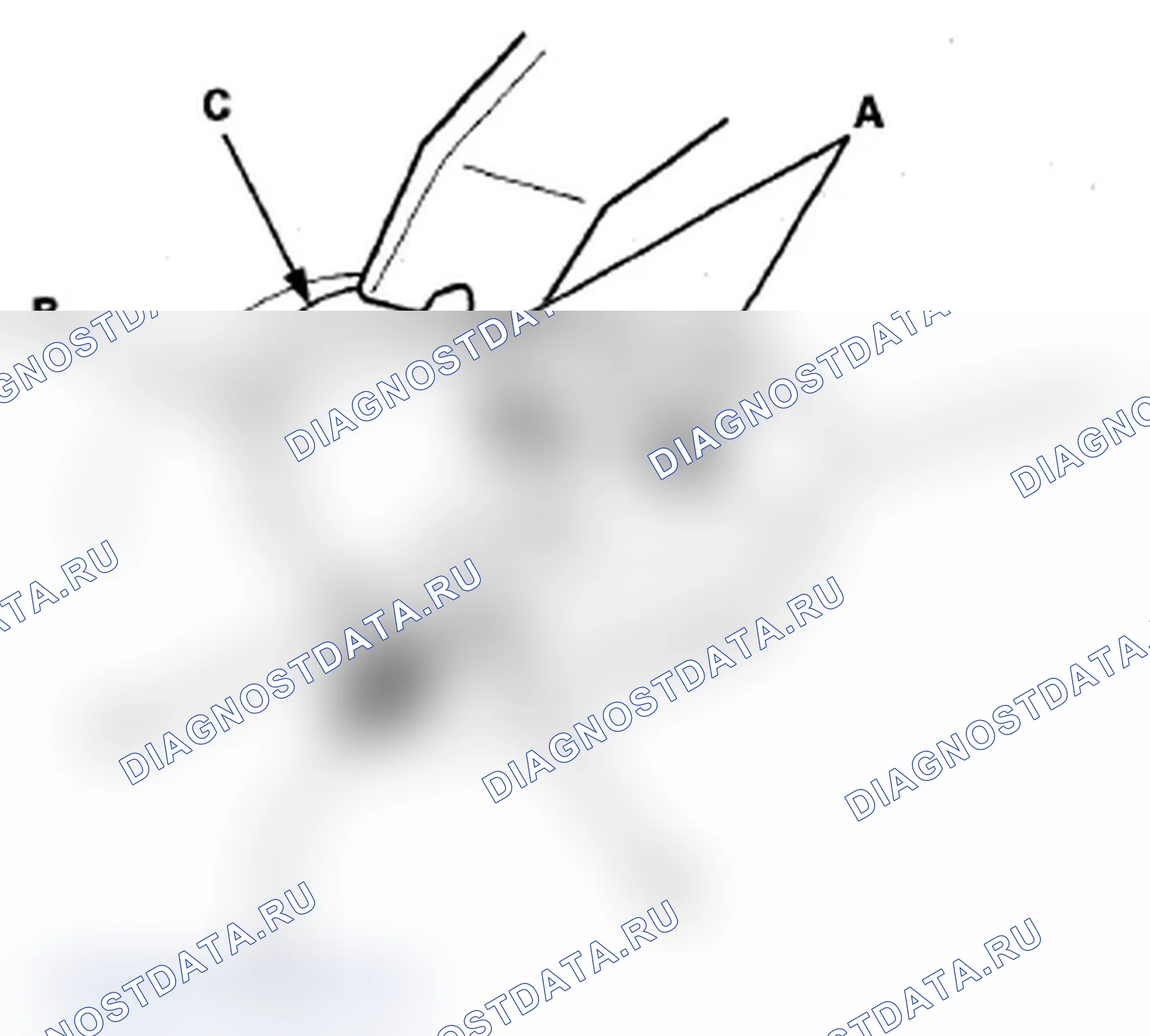 Рис. 86: Демонтаж/монтаж Sunvisor. Acura MDX II рестайлинг
