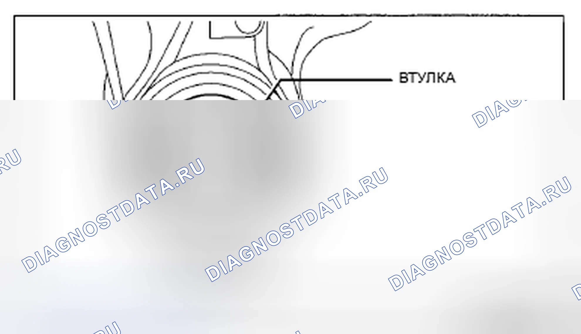 Рис. 15: Опорная втулка ступицы (передняя) Примечание по демонтажу. Mazda CX-5 I