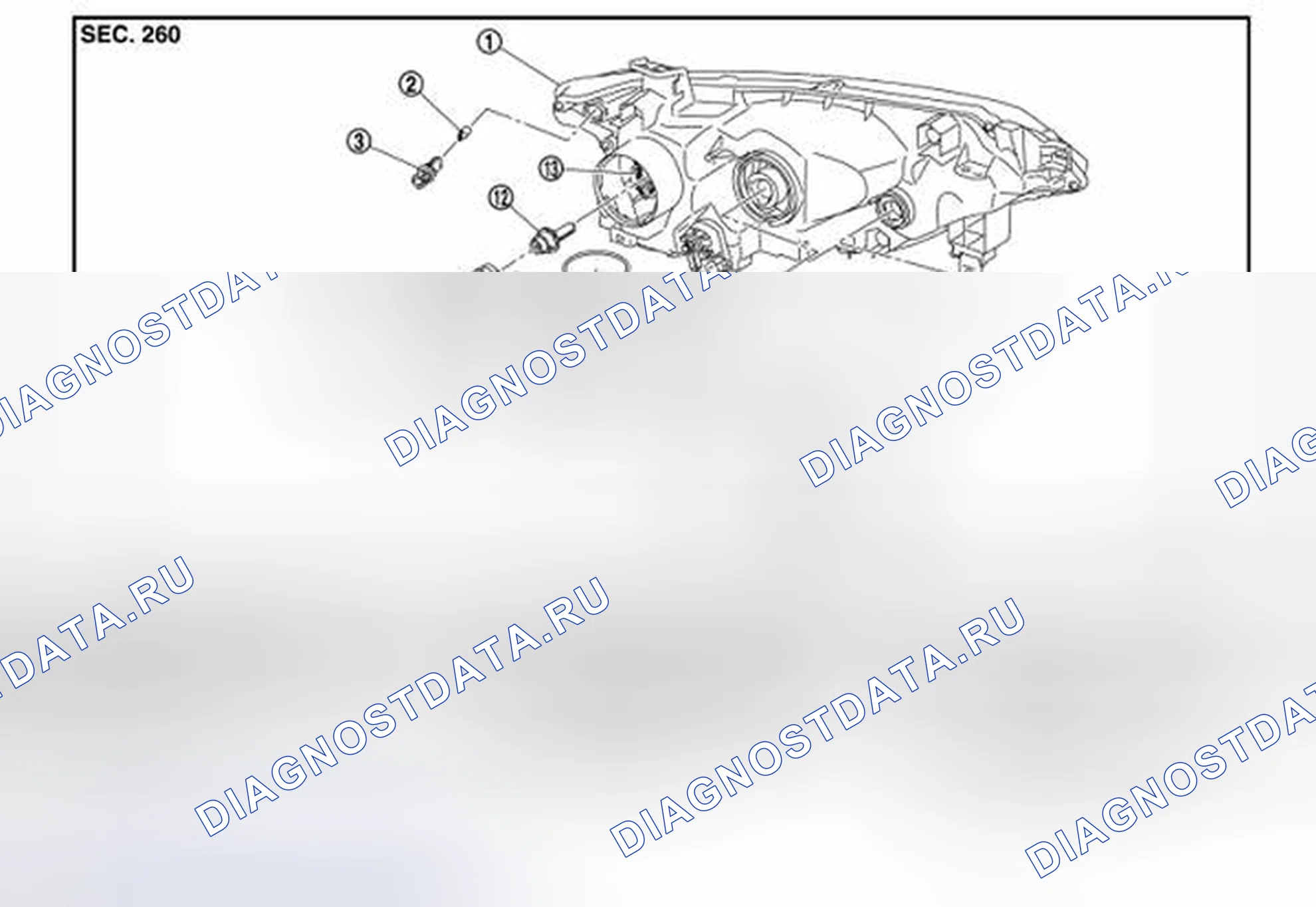 Рис. 49: РАЗБОРКА. Nissan Quest IV