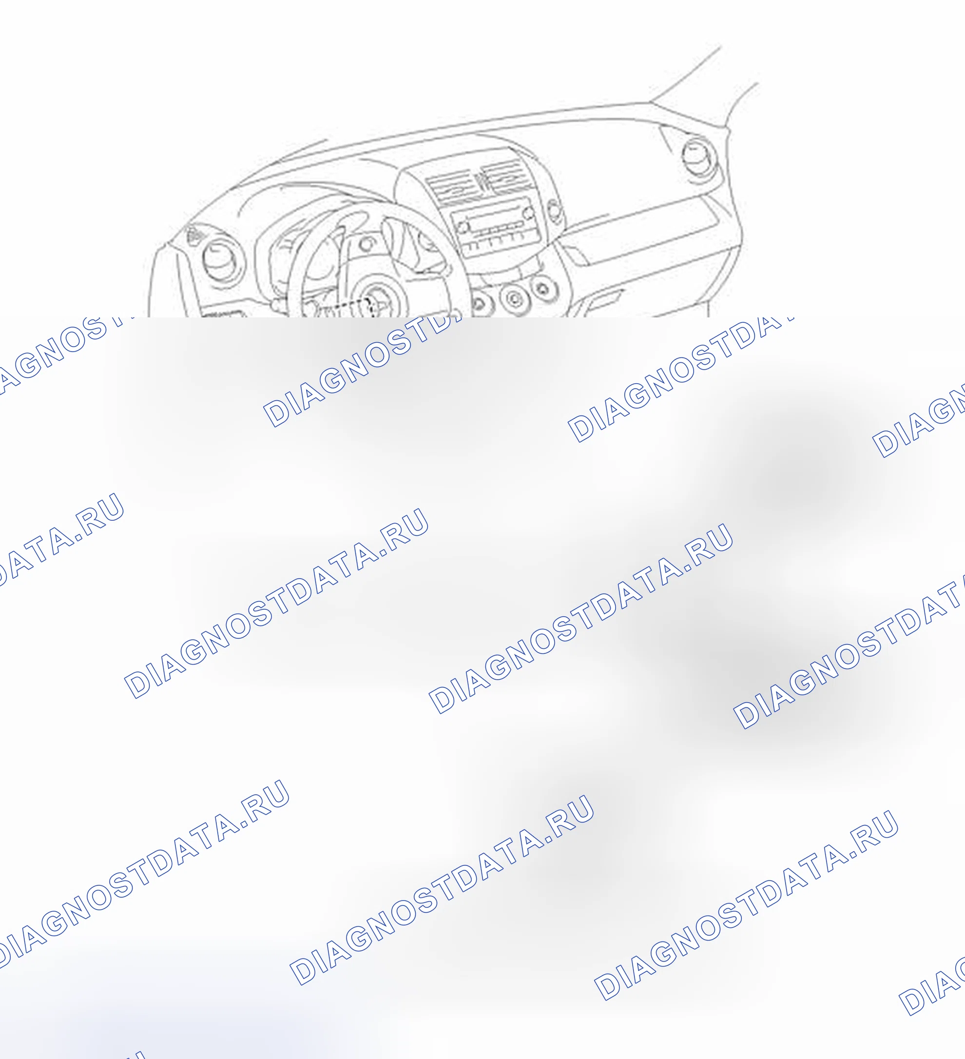 Рис. 46: ИЛЛЮСТРАЦИЯ. Toyota RAV4 III рестайлинг