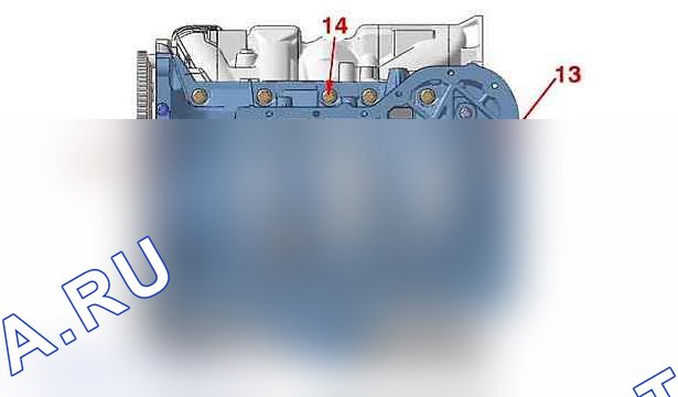 Моменты затяжки: блок цилиндров — b1ck27sd. Peugeot 607 I рестайлинг