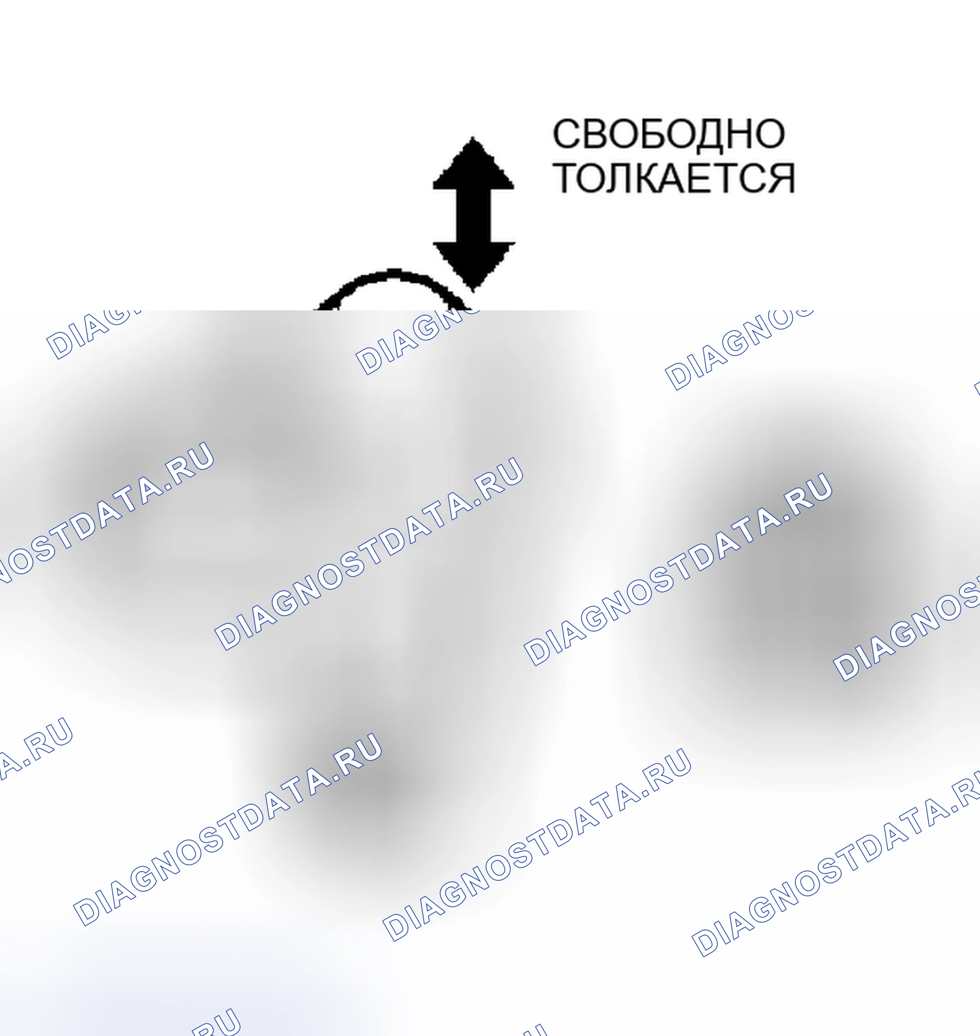 Рис. 54: При использовании ручного тестера. Honda Accord VI