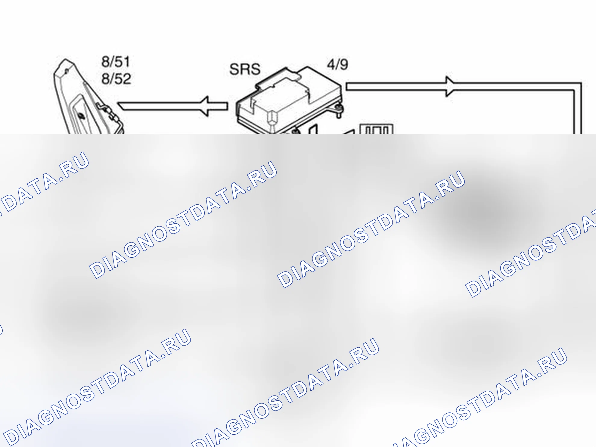 Рис. 128: БОКОВОЙ УДАР. Volvo S40 II рестайлинг