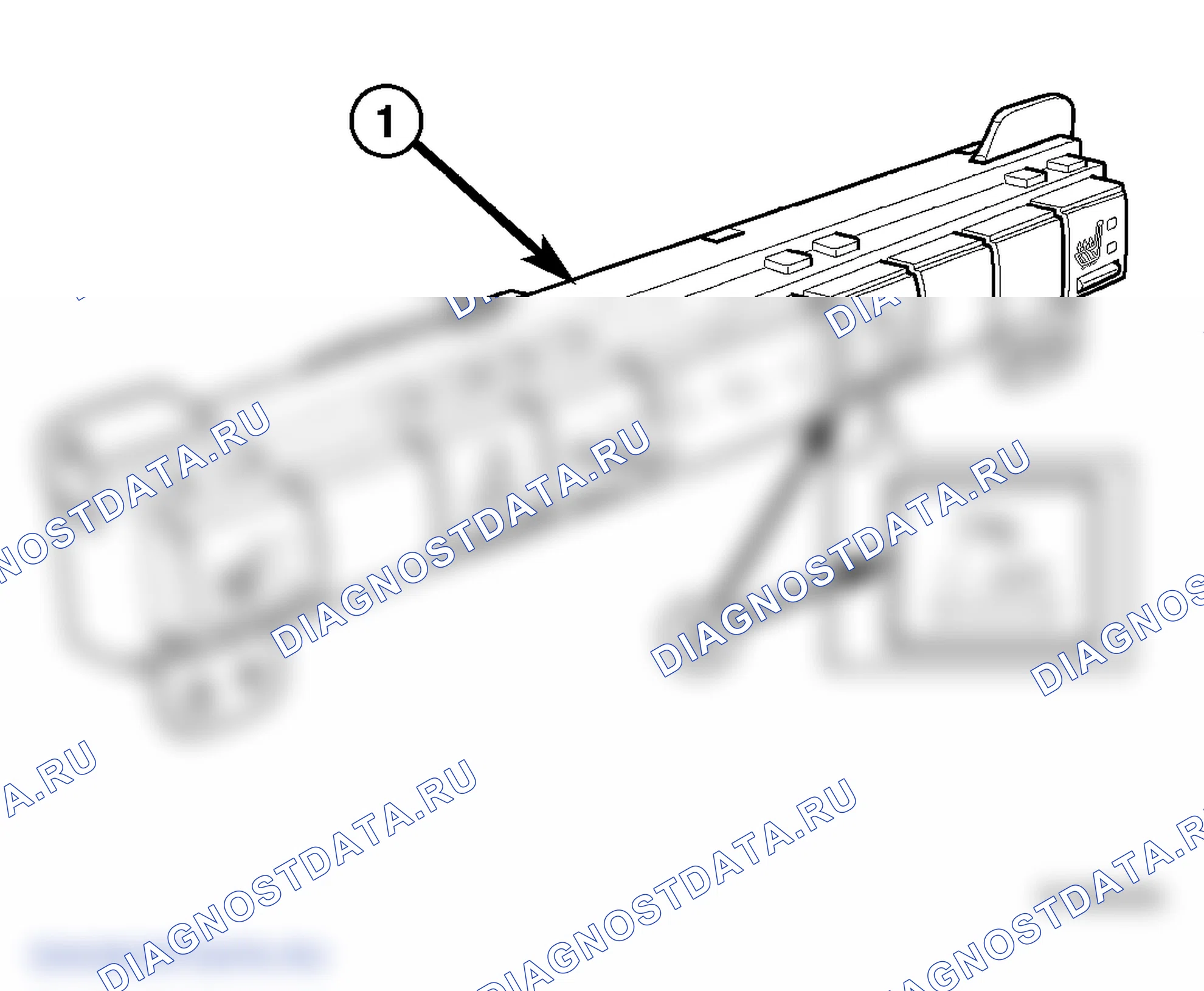 Рис. 80: ПЕРЕКЛЮЧАТЕЛЬ ПОМОЩИ ПРИ ПАРКОВКЕ. Jeep Grand Cherokee WK