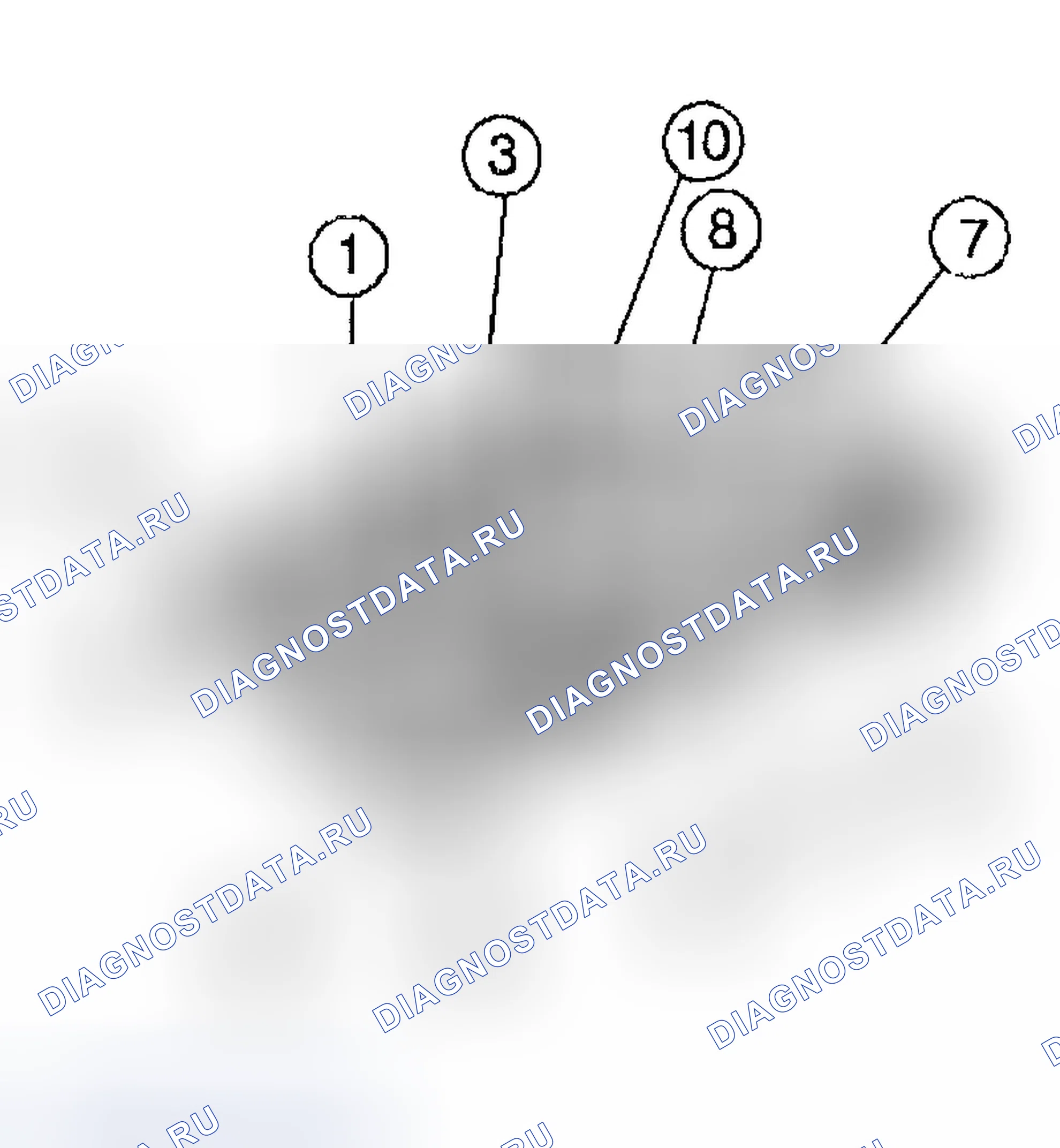Рис. 626: Впускной коллектор (нижний) - Монтаж - (L36). Chevrolet Impala VIII