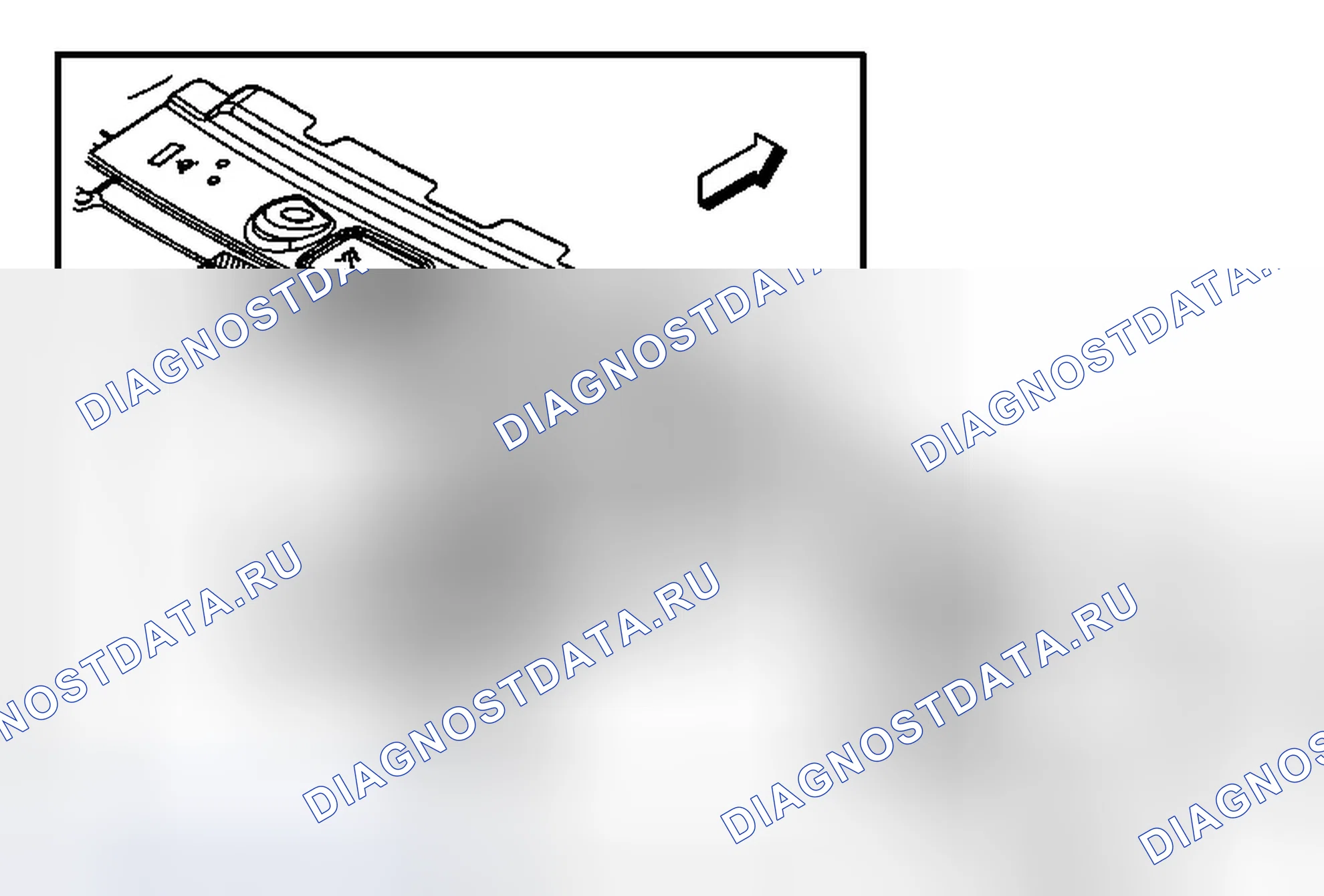 Рис. 31: Замена радиоантенного модуля (седан). Cadillac CTS II