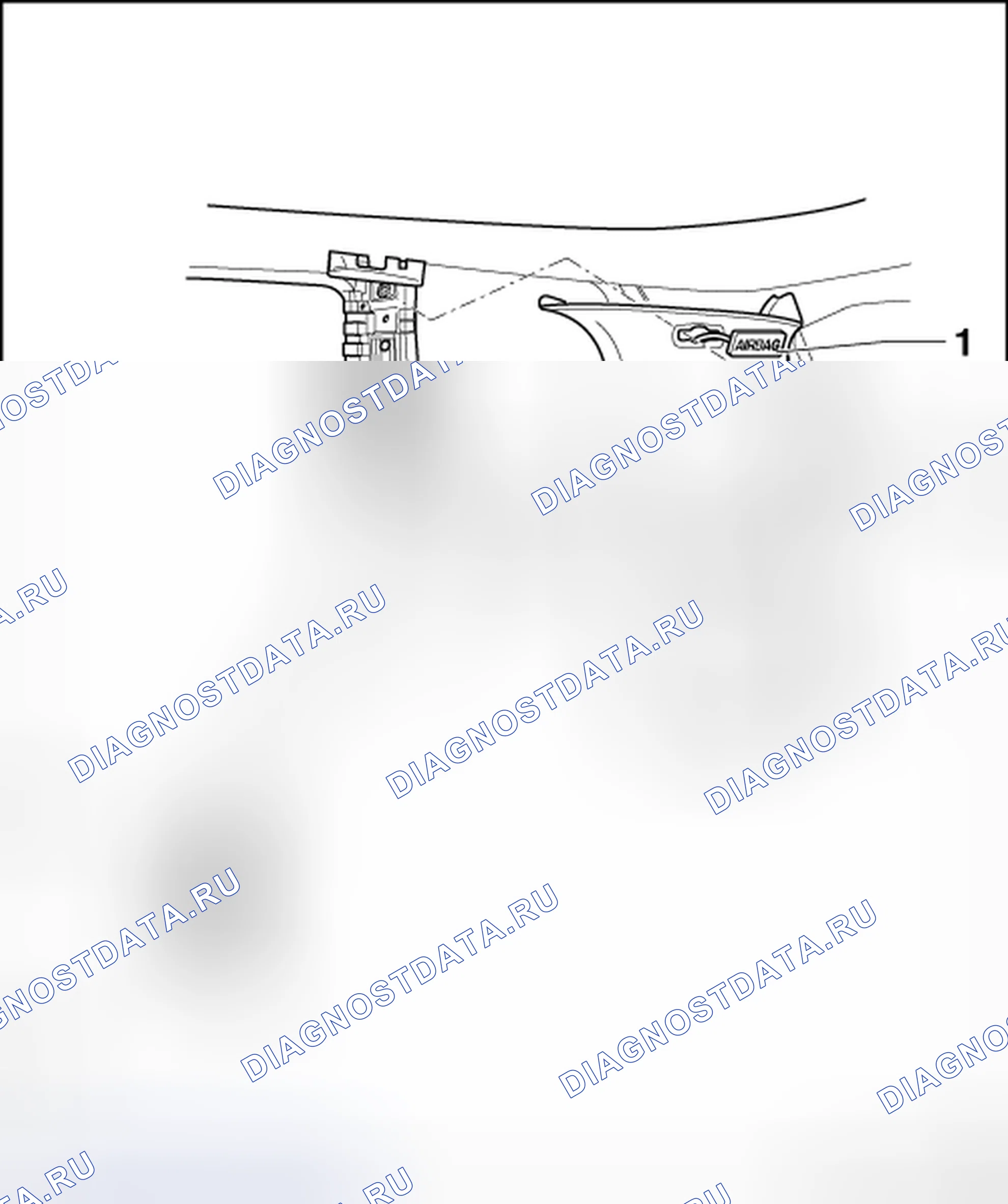 Рис. 27: стойка C TRIM. Volkswagen Touareg I