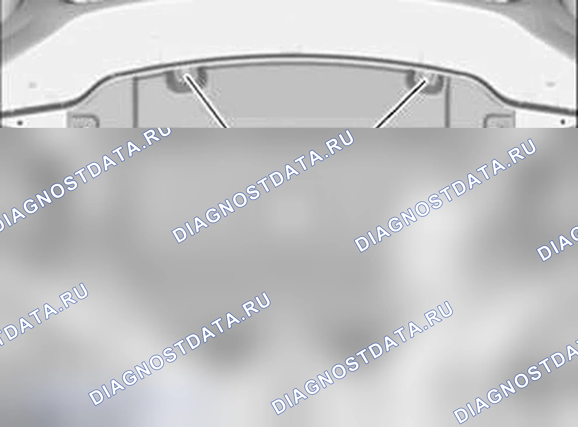 Рис. 257: Идентификация защиты нижней части тела. MINI Cooper II