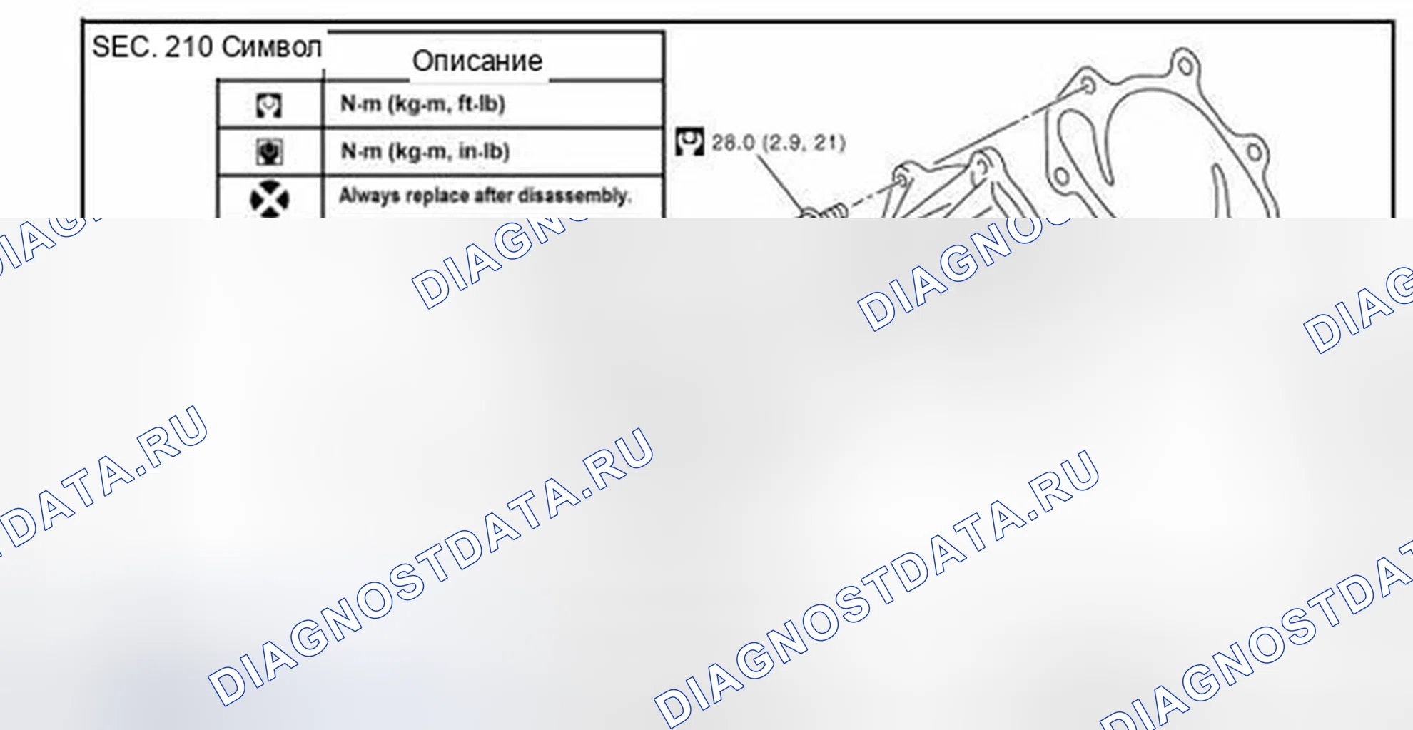 Рис. 16: Компонент. Infiniti M45 III рестайлинг