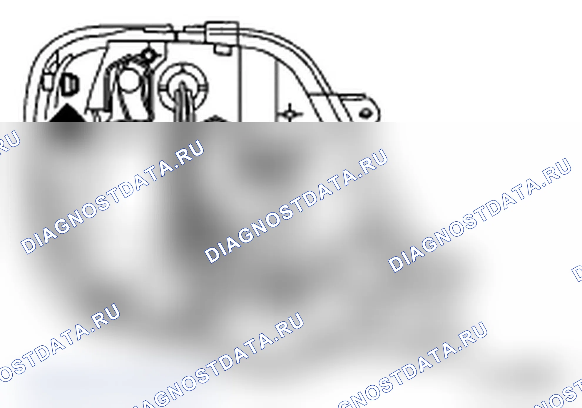 Рис. 56: Установка зажима. Subaru Impreza WRX STI GD рестайлинг 2