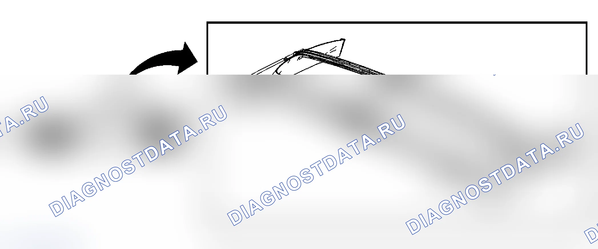 Рис. 14: Замена верхнего переднего установочного штифта. Pontiac Solstice I final