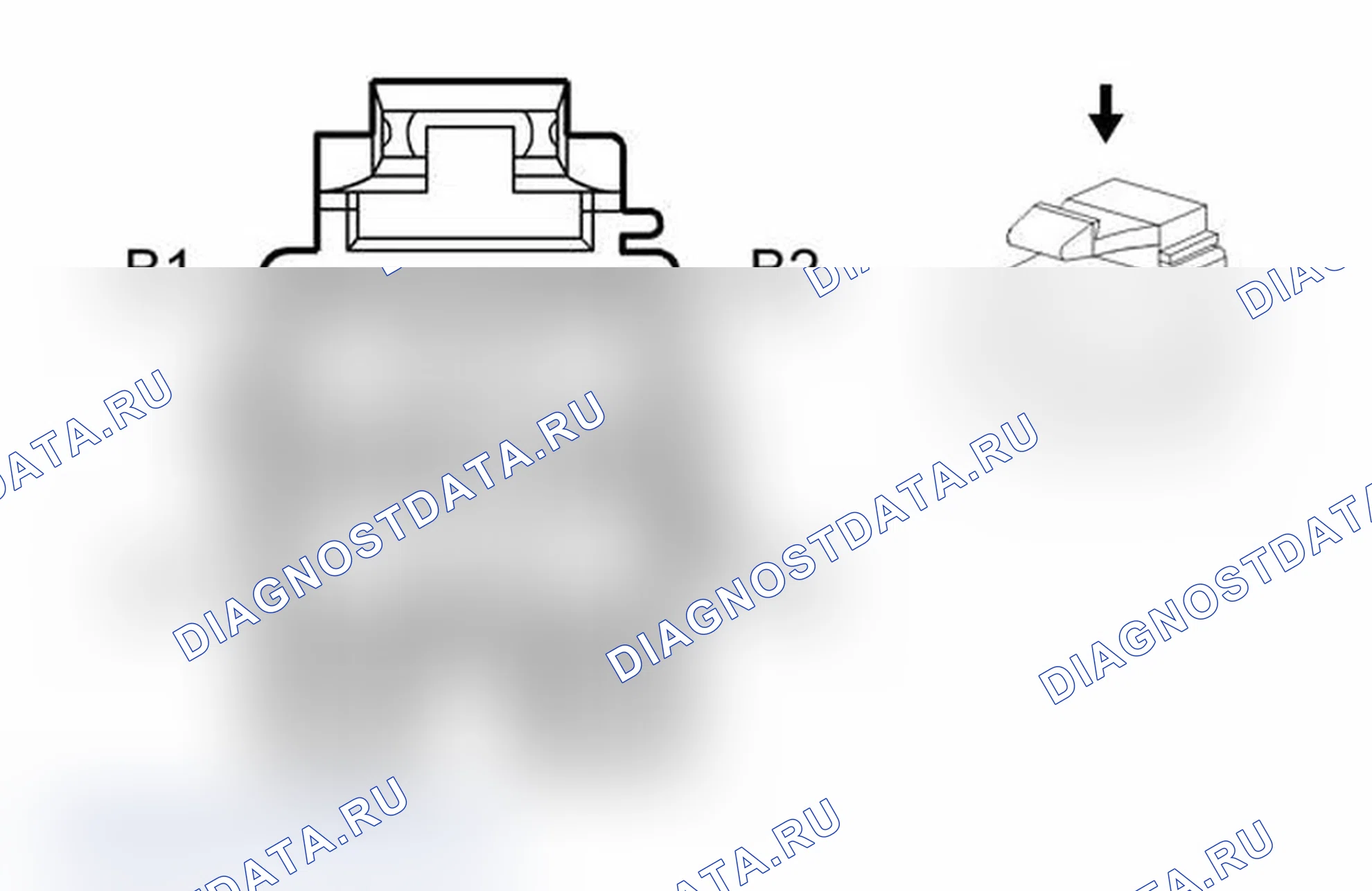 Рис. 13: X200 жгута приборной панели к жгуту тела. Chevrolet Silverado 2500 HD 