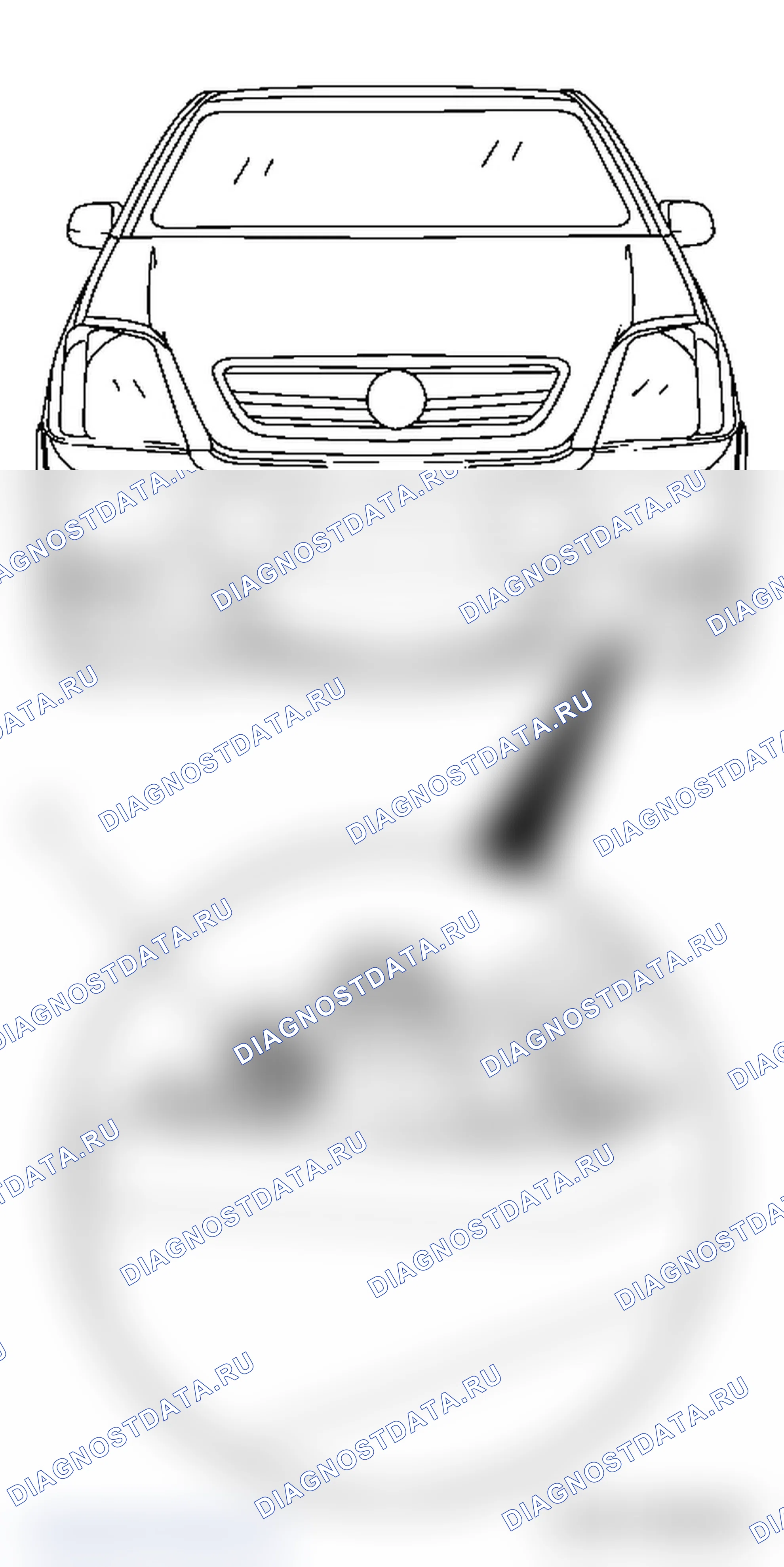 Регулировка противотуманных фар - ОРС. Opel Meriva A рестайлинг