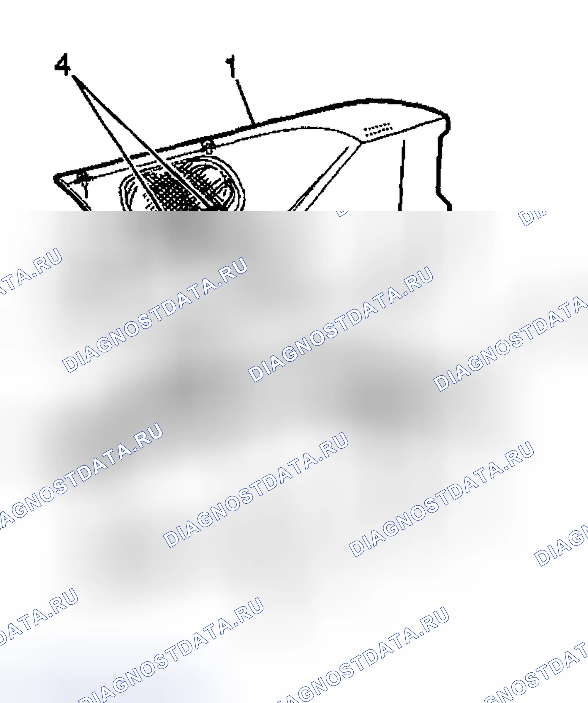 Рис. 9: Порядок демонтажа. Lexus LX J100 рестайлинг