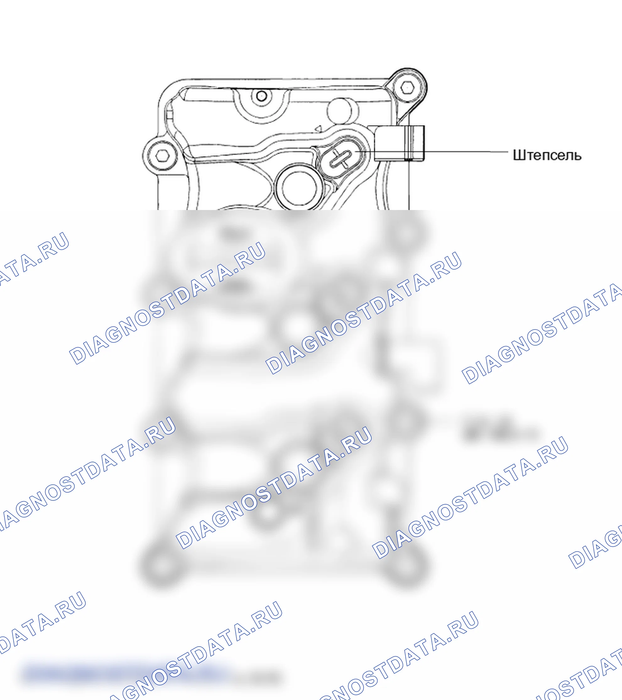 Детали крышки головок цилиндров. Hyundai Accent LC