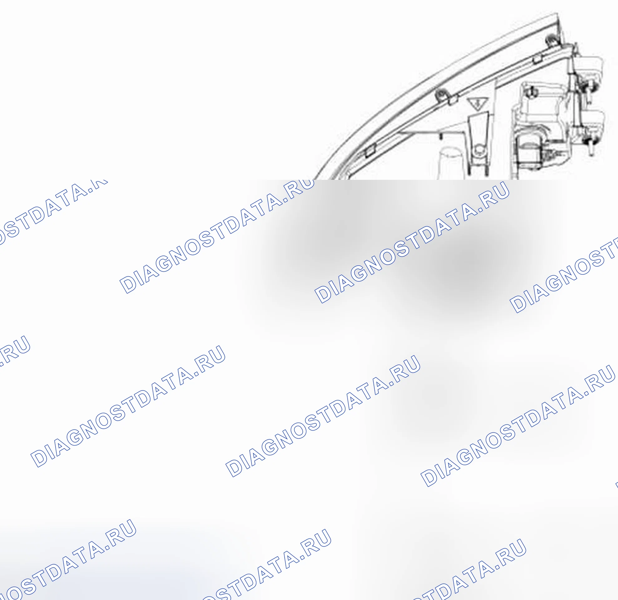 Рис. 70: Разряд высокой интенсивности (HID). Ford Edge I рестайлинг