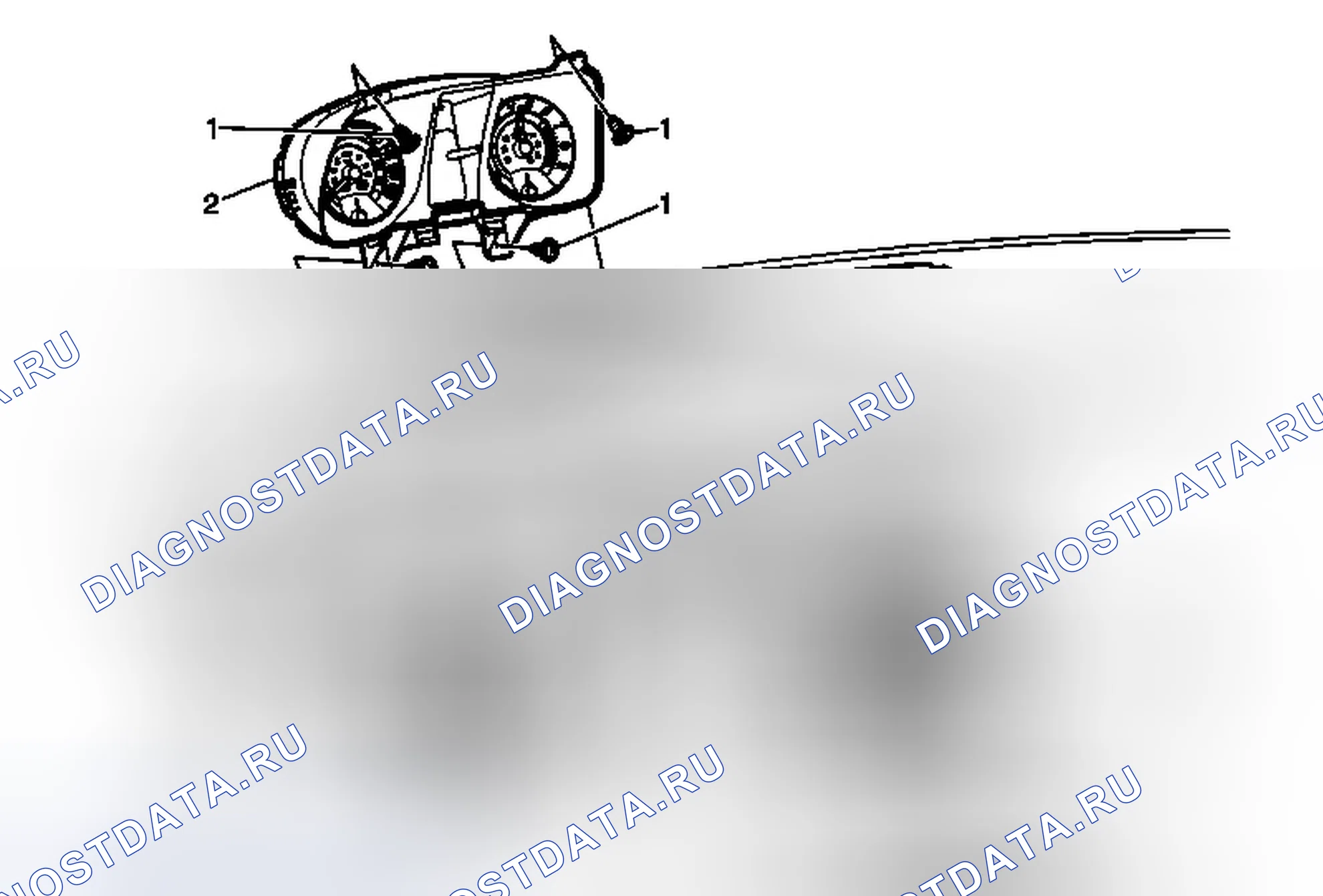 Рис. 10: Замена приборной панели. Chevrolet Camaro V