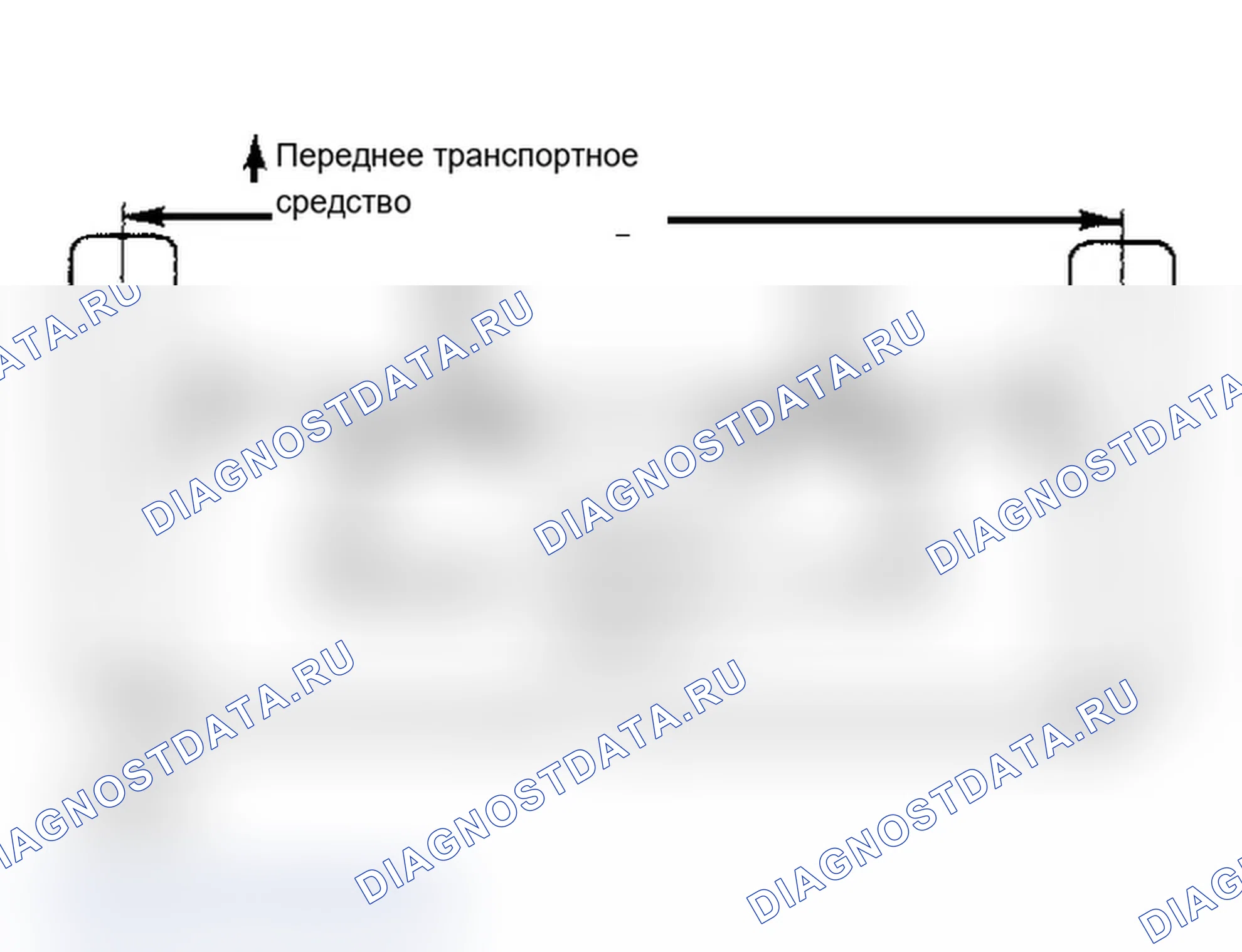 Рис. 2: Регулировка муфт тяг (вид сверху). Buick Electra Park Avenue Ultra 