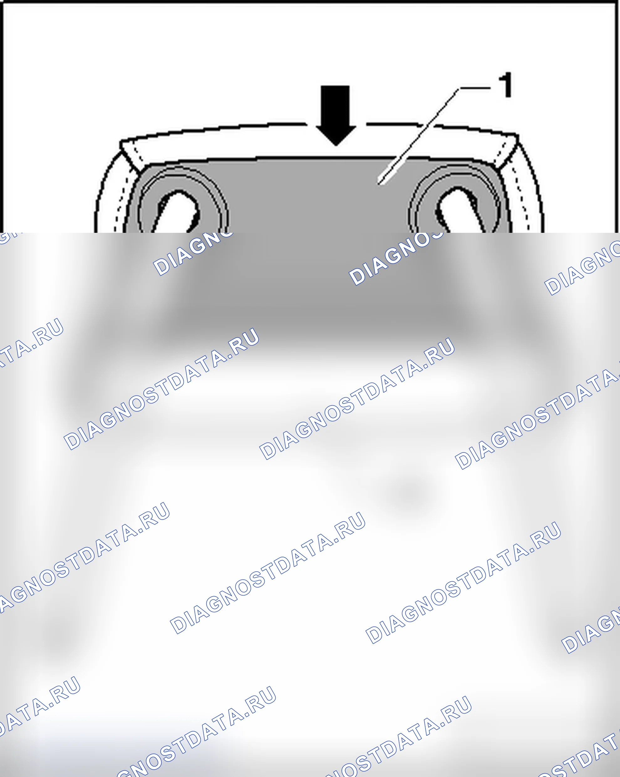 Рис. 374: КРЫШКА ПОДГОЛОВНИКА И ОБИВКА. Audi Q7 4L рестайлинг