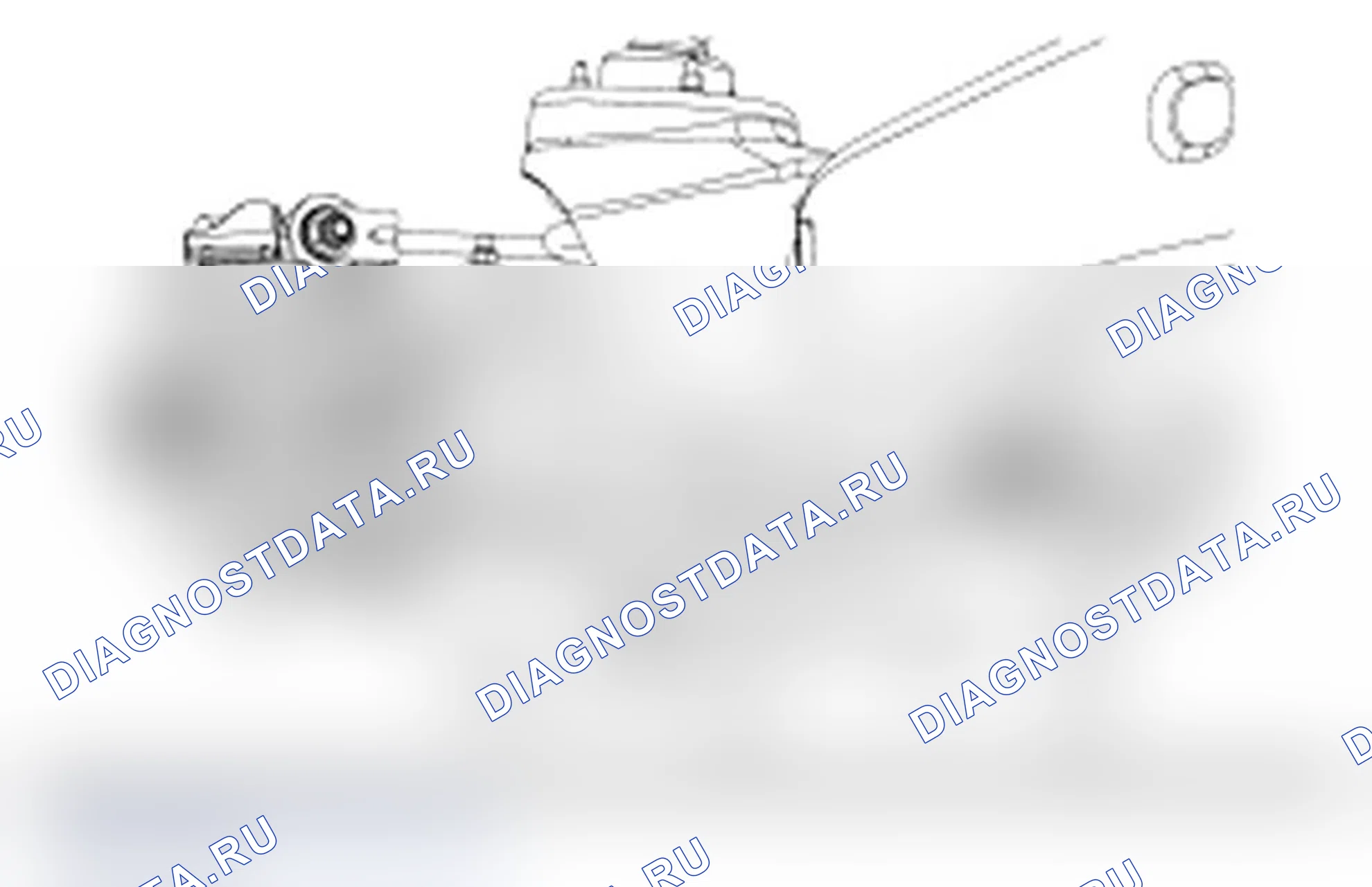 Рис. 6: Измерение высоты заднего хода. Ford Explorer Sport Trac II