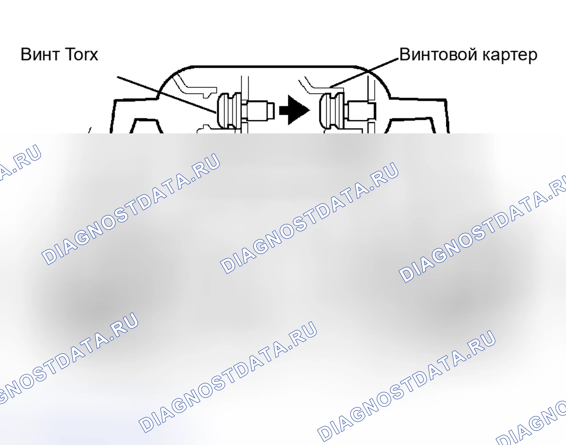 Рис. 3: ДЕМОНТАЖ. Toyota RAV4 II рестайлинг
