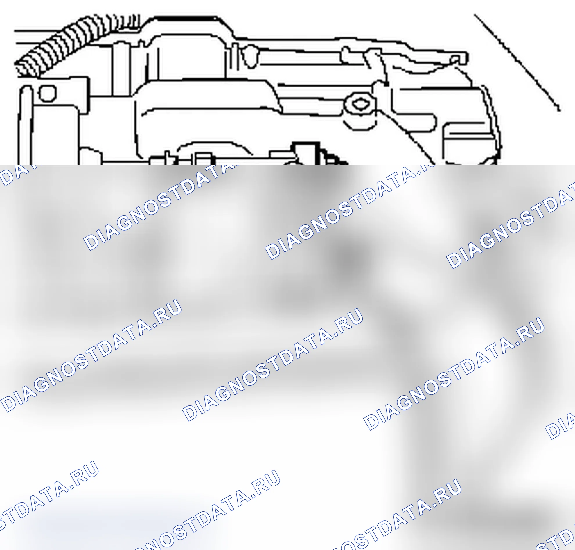 Замена возвратного маслопровода турбокомпрессора (G9U 720, G9U 724). Opel Movano A