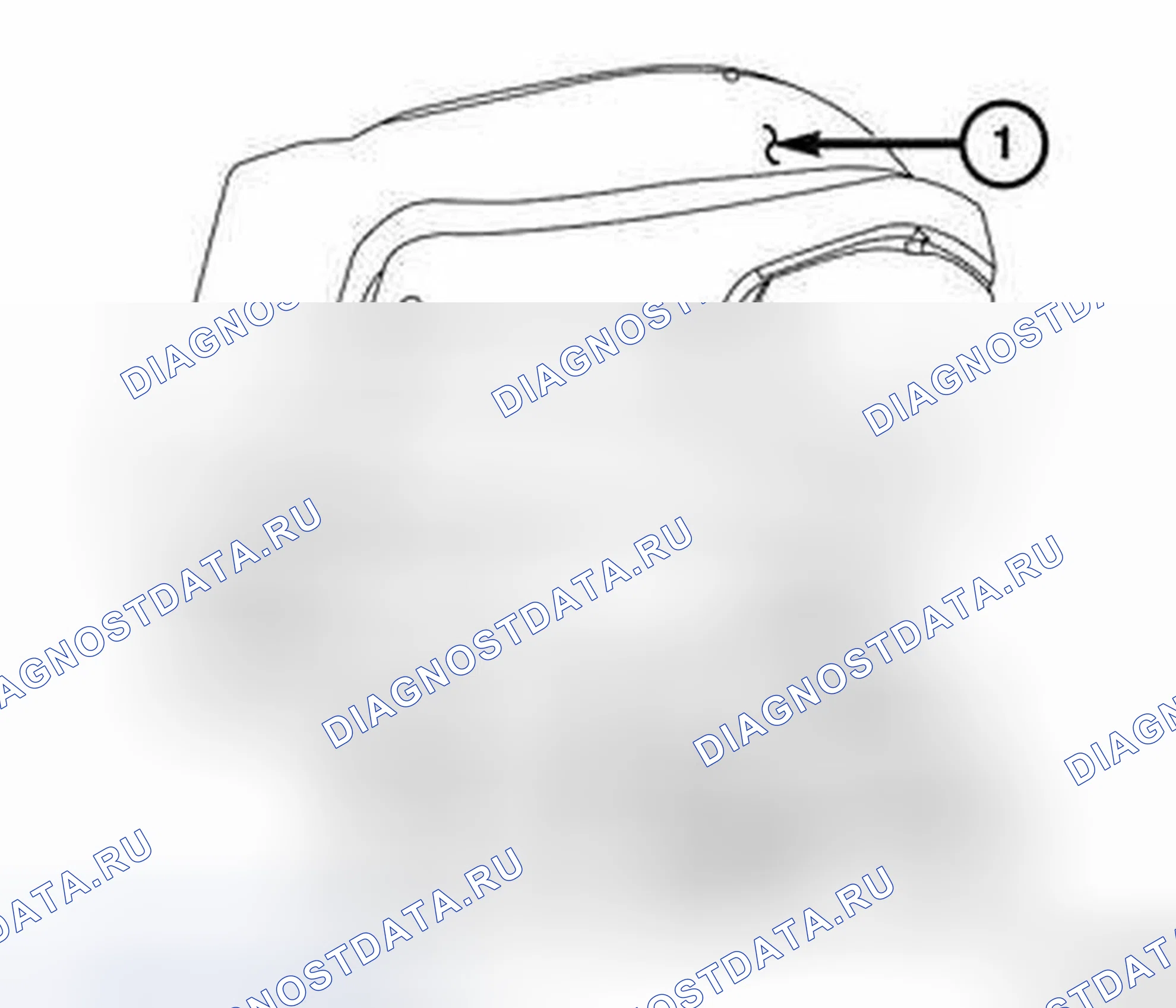 Рис. 12: ОПИСАНИЕ подушки безопасности. Dodge Dart PF