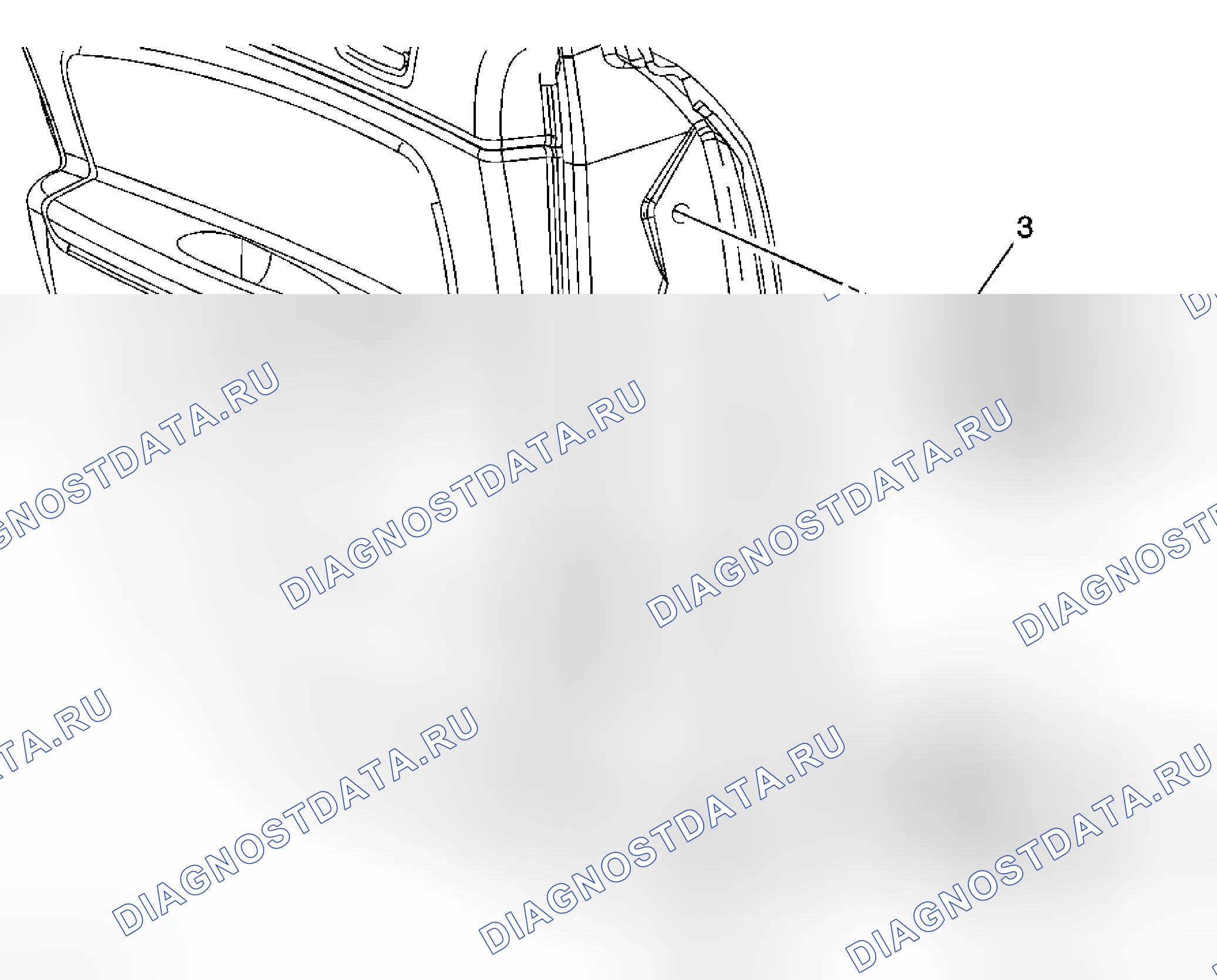 Рис. 26: Замена петель - задняя дверь. Chevrolet Cobalt I