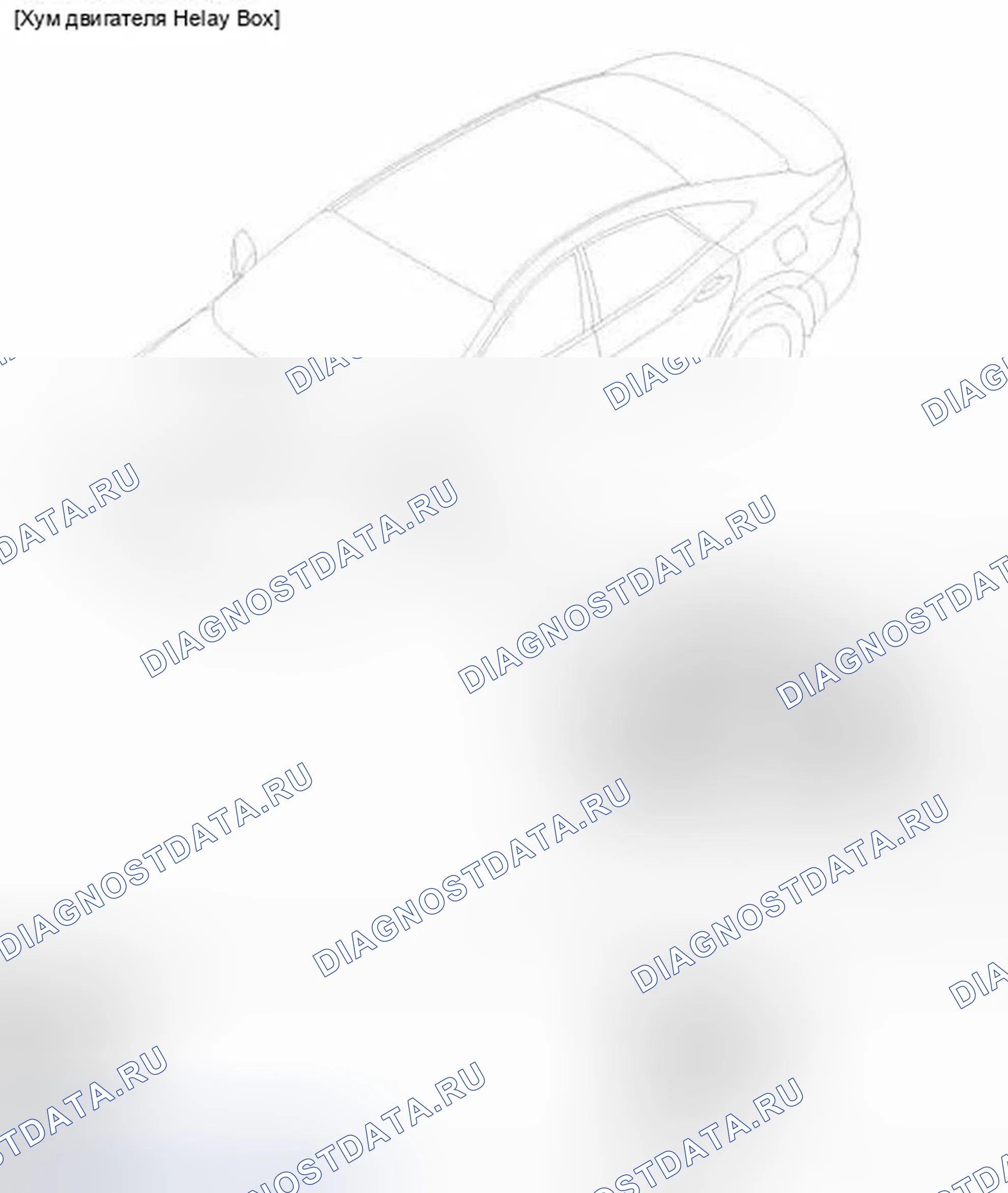 Рис. 3: Расположение компонентов. Hyundai Azera II
