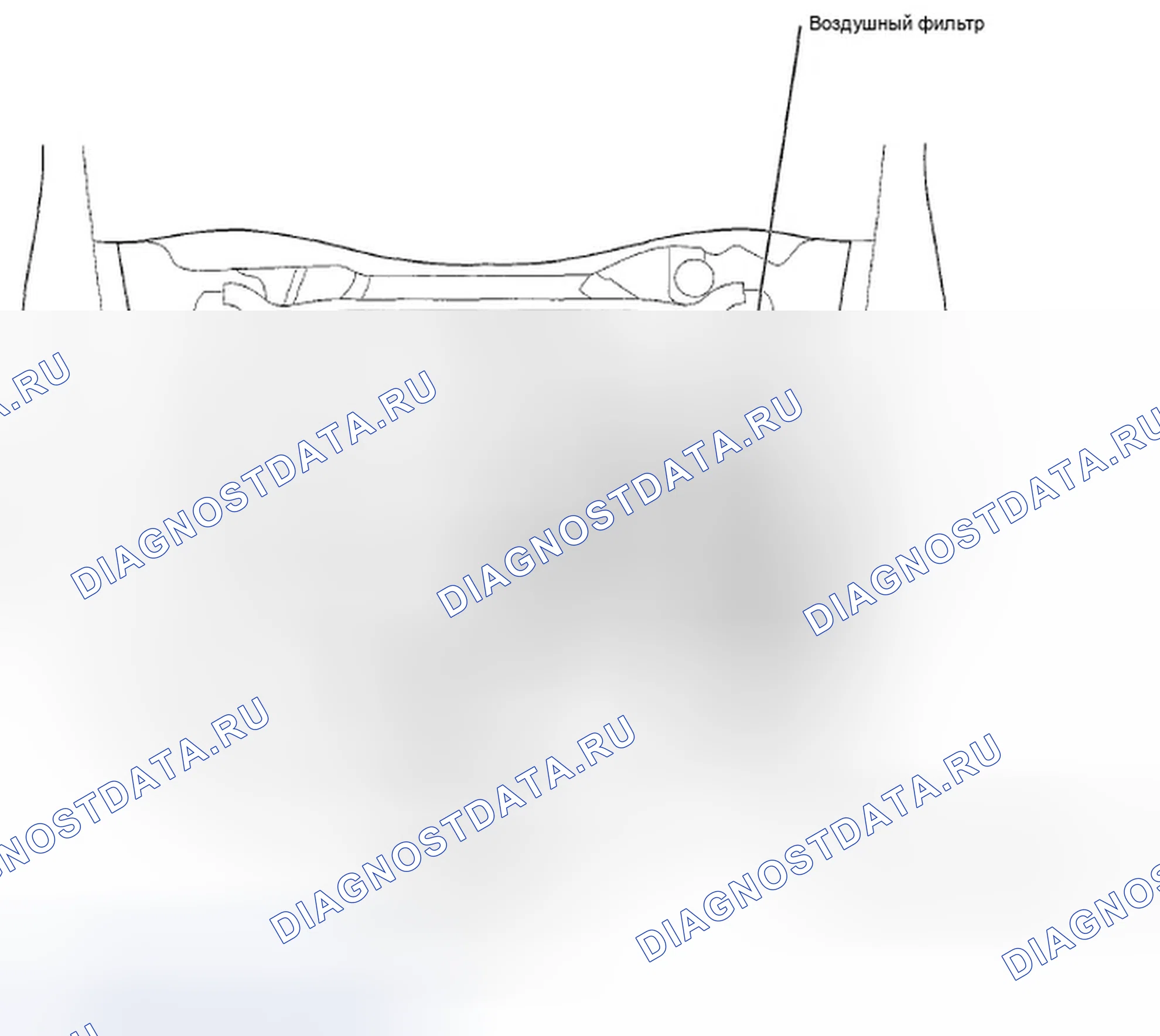 Рис. 961: Указатель расположения компонентов. Honda Accord VIII