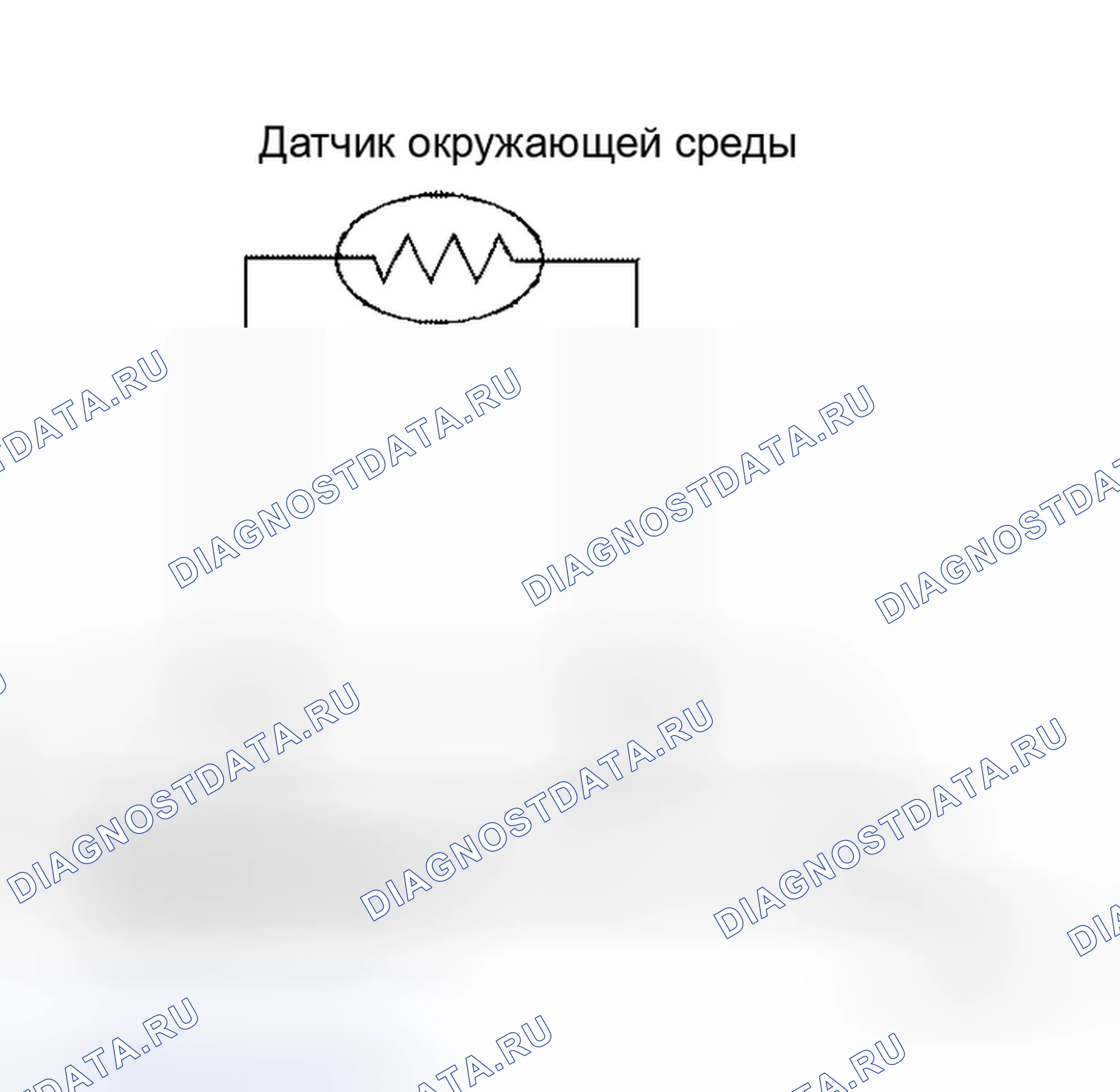 Рис. 49: ПРОЦЕДУРА ДИАГНОСТИКИ ДАТЧИКА ОКРУЖАЮЩЕЙ СРЕДЫ. Honda Prelude I