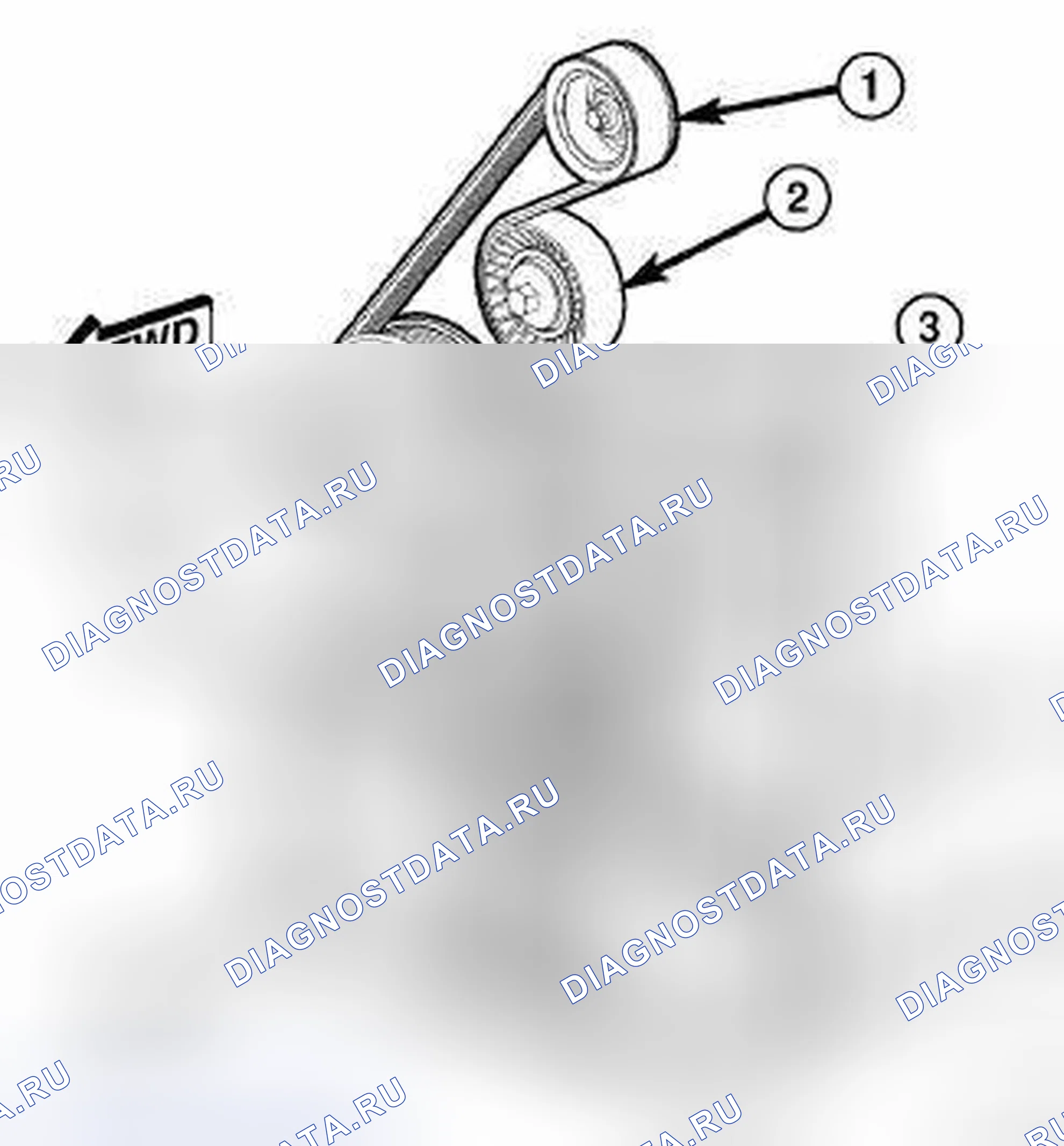 Рис. 27: 5.7L ДВИГАТЕЛЬ. RAM Cab & Chassis 3500 HD I