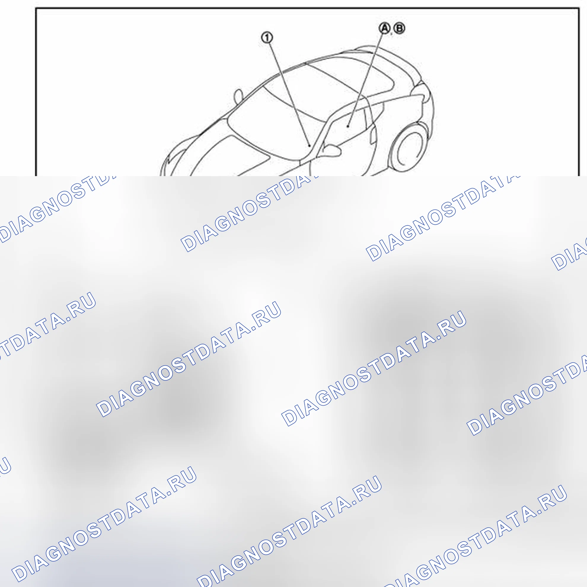 Рис. 1: Расположение компонентов. Nissan 370Z I рестайлинг