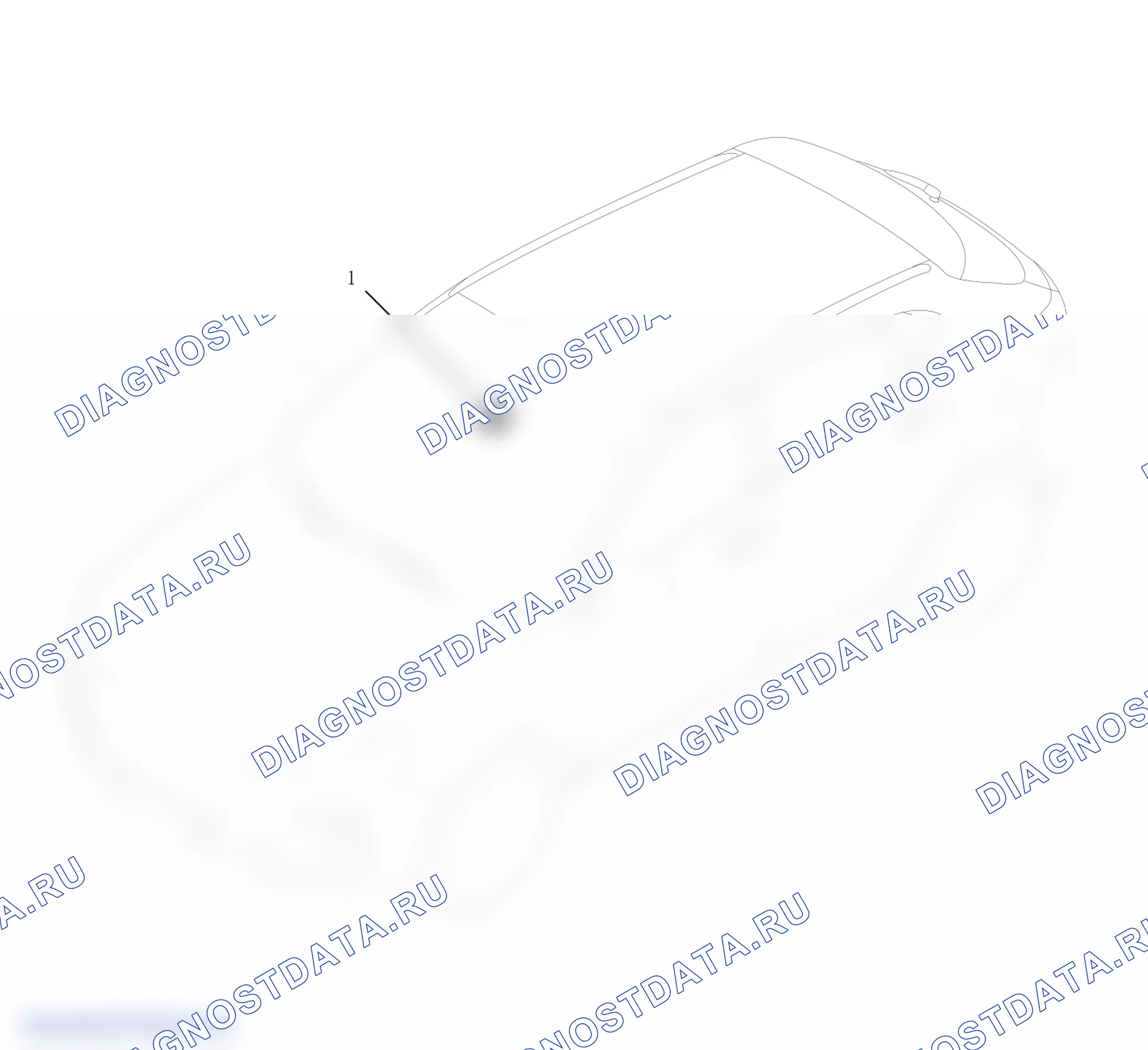Схема расположения системы помощи полосы — Haval F5. Haval F5 I
