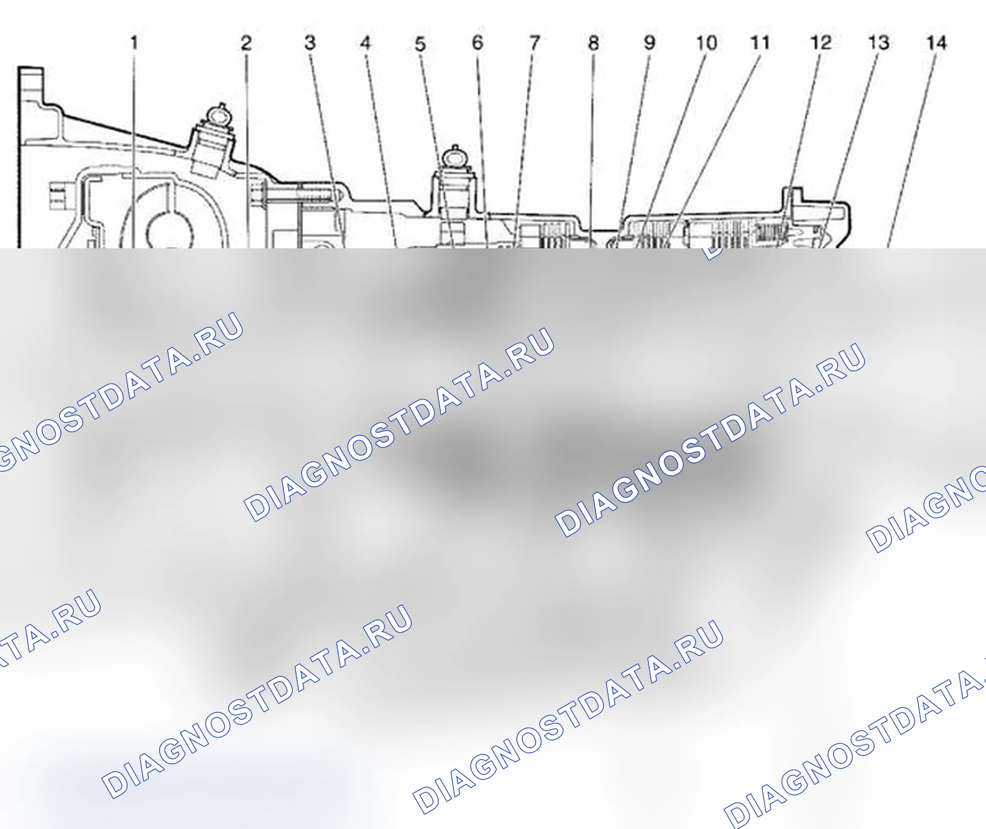 Рис. 96: Расположение компонентов. Chevrolet Cab & Chassis Silverado 3500 