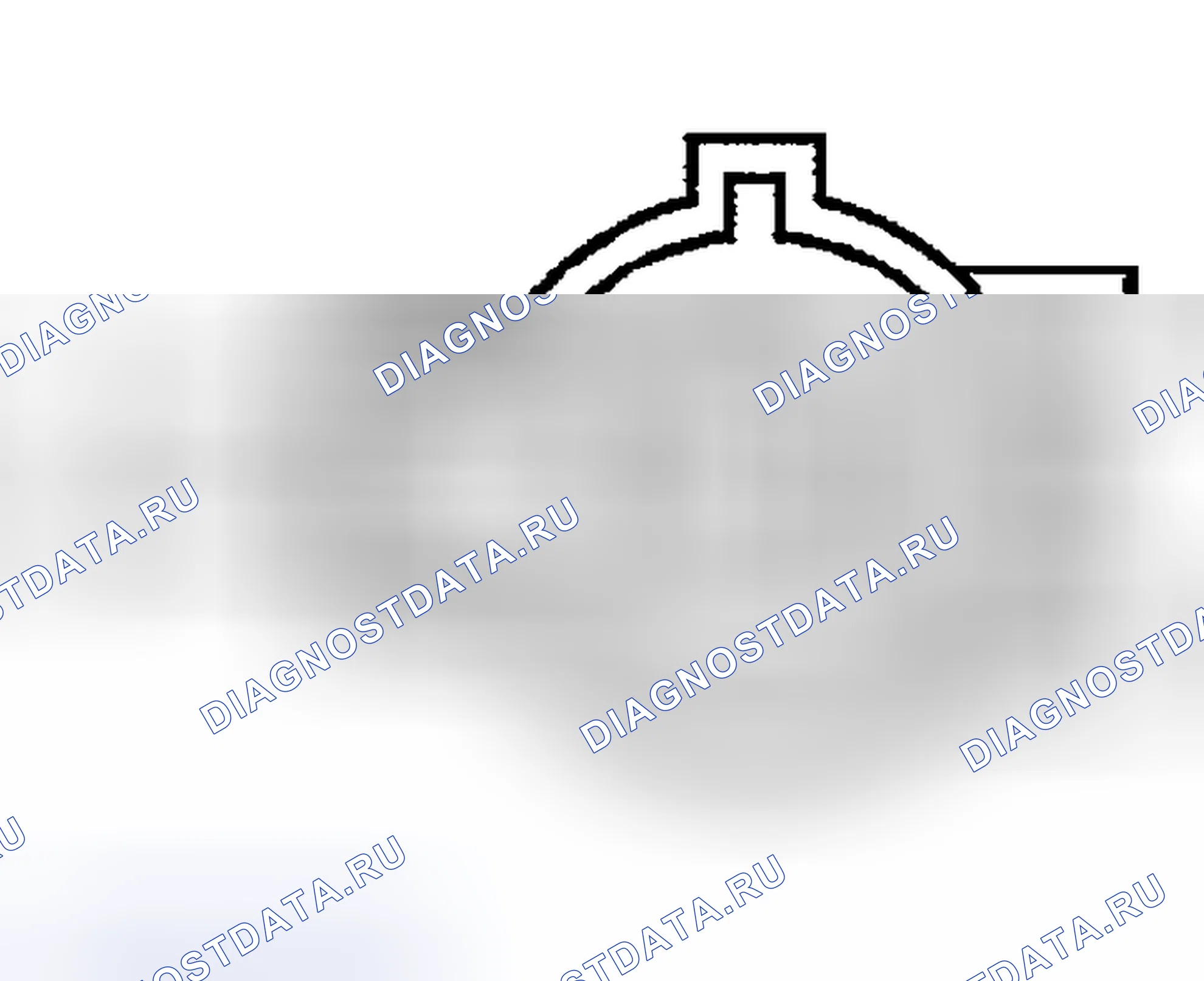 Рис. 30: Датчик частоты вращения колеса Lr C440 (4-канальный ABS). Hyundai Nexo I